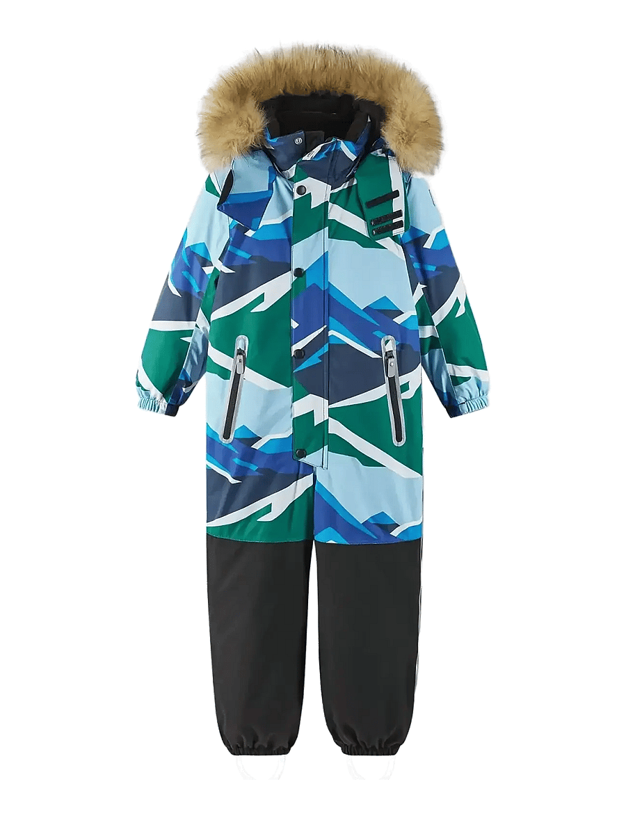 Reima - ReimaTec winter overall, Kipina - ulkovaatteet - deeper green - 0