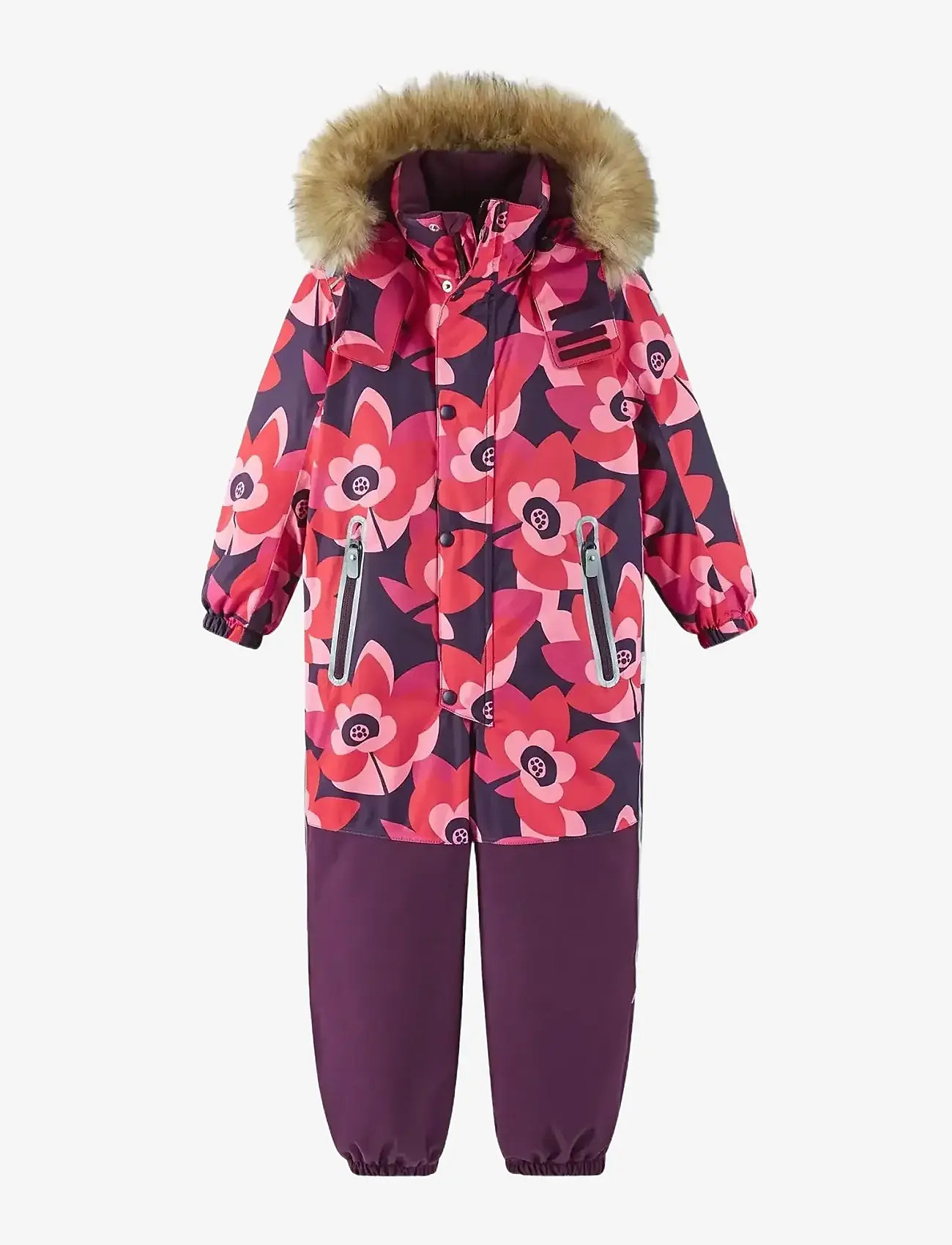 Reima - ReimaTec winter overall, Kipina - outdoor - deep purple - 0