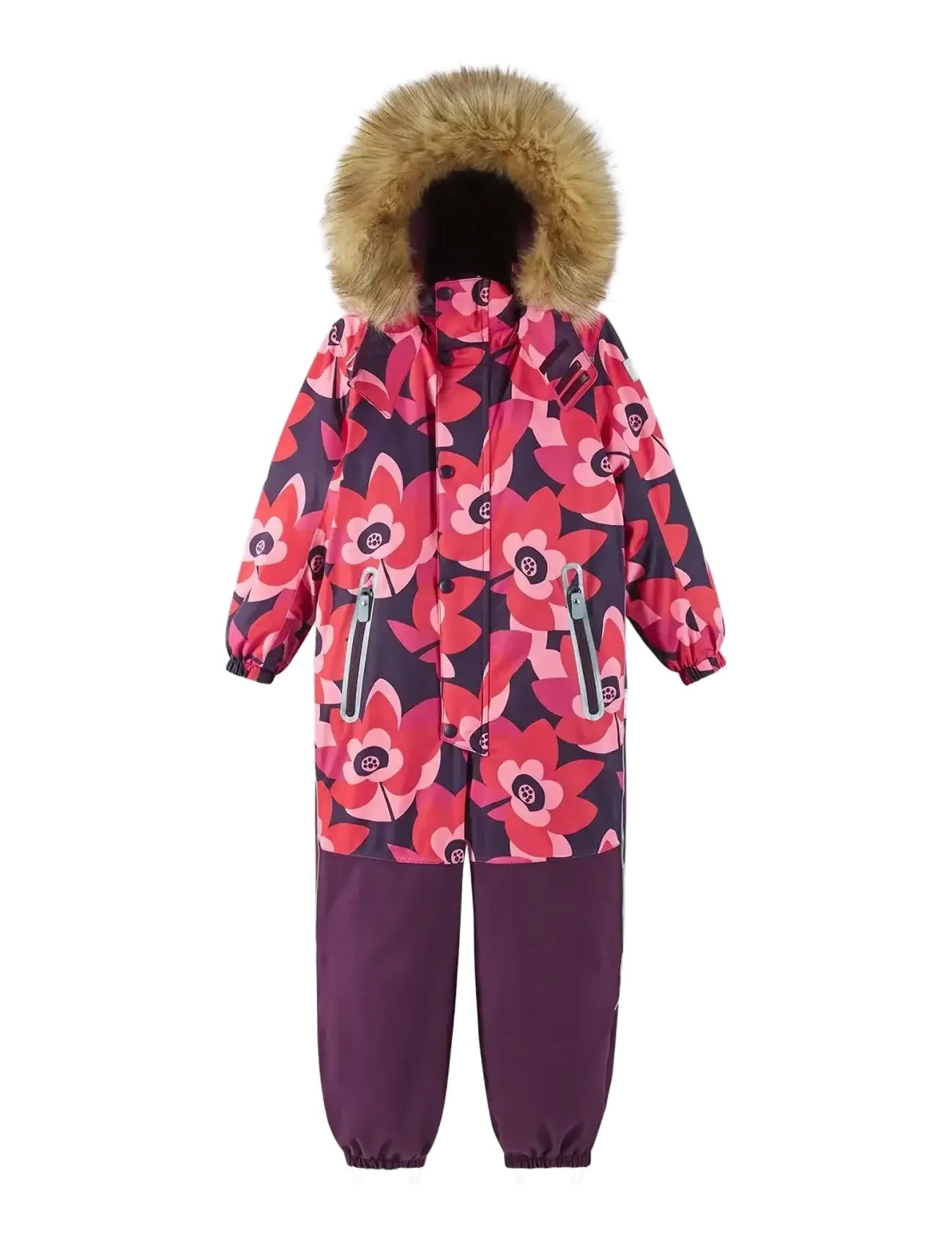 Reima - ReimaTec winter overall, Kipina - overaller - deep purple - 2
