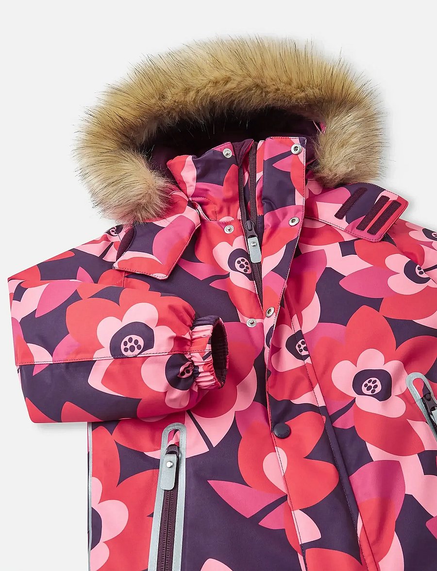 Reima - ReimaTec winter overall, Kipina - overaller - deep purple - 3