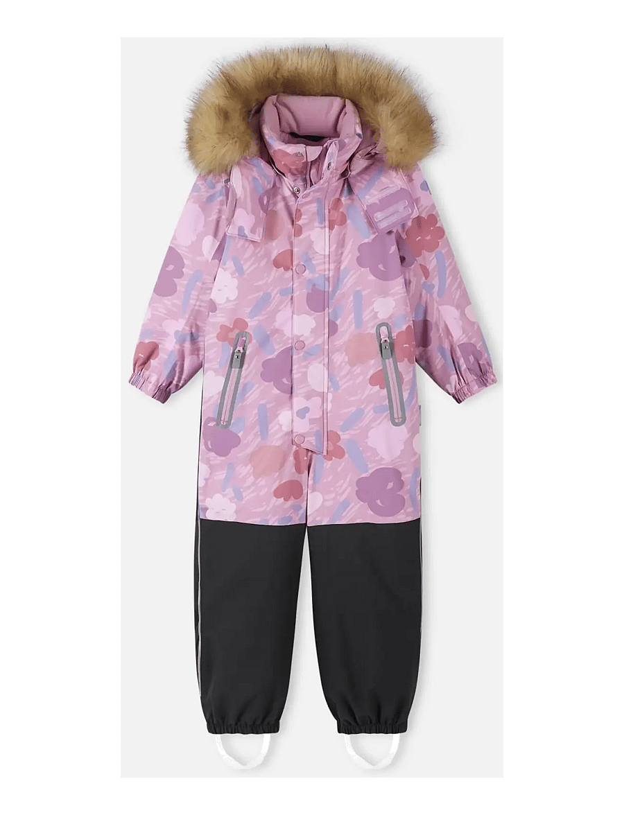 Reima - ReimaTec winter overall, Kipina - Õueriided - grey pink - 1