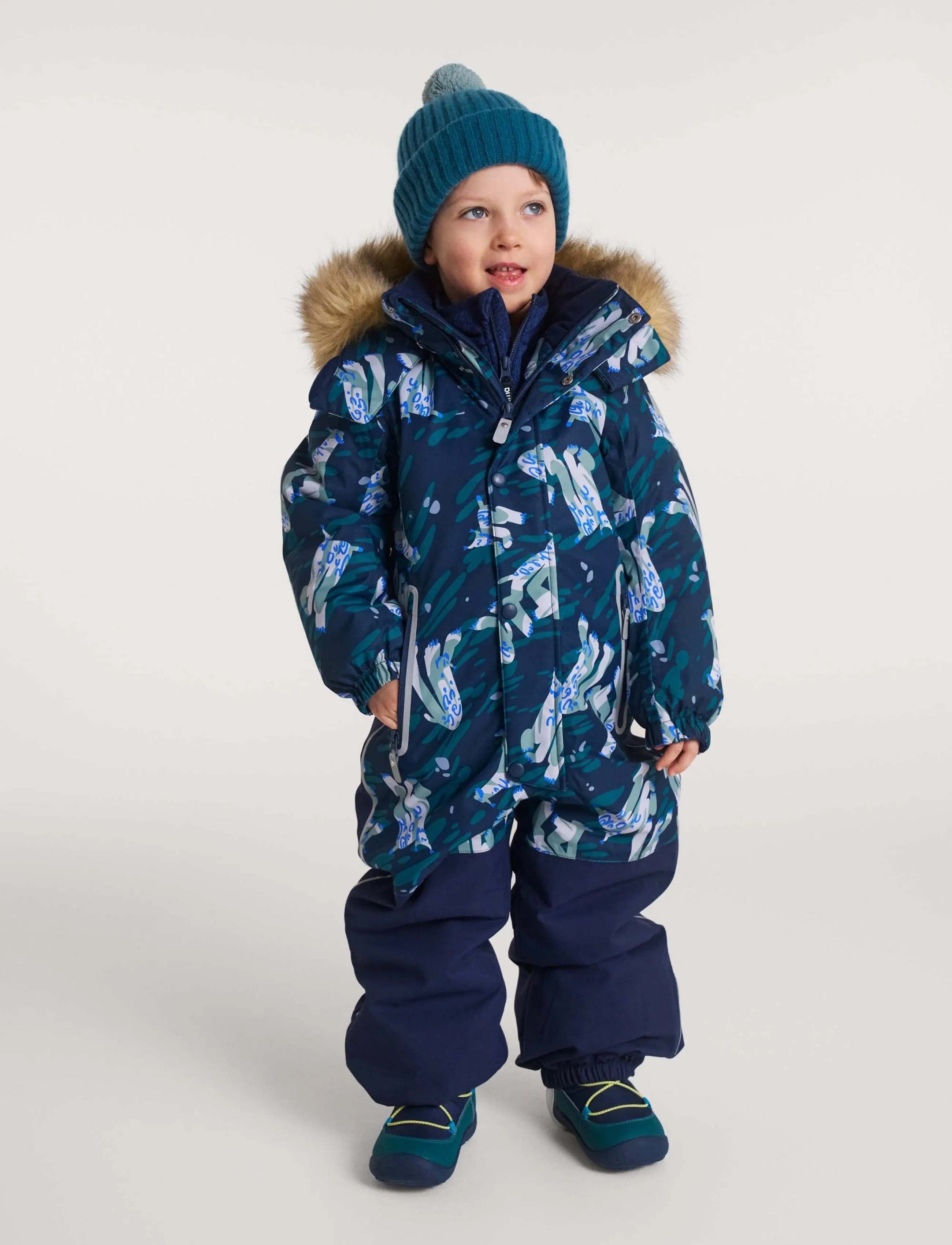 Reima - ReimaTec winter overall, Kipina - Õueriided - navy - 4