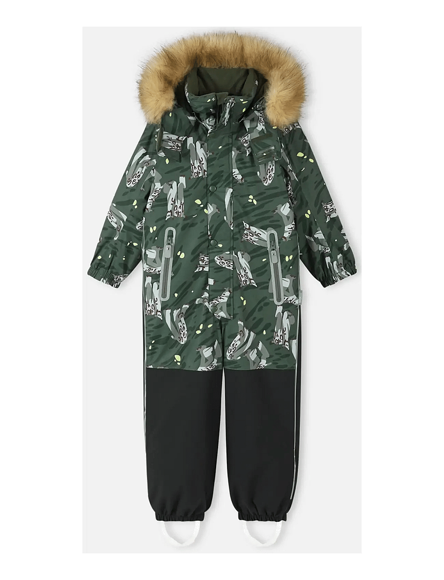 Reima - ReimaTec winter overall, Kipina - Õueriided - thyme green - 1
