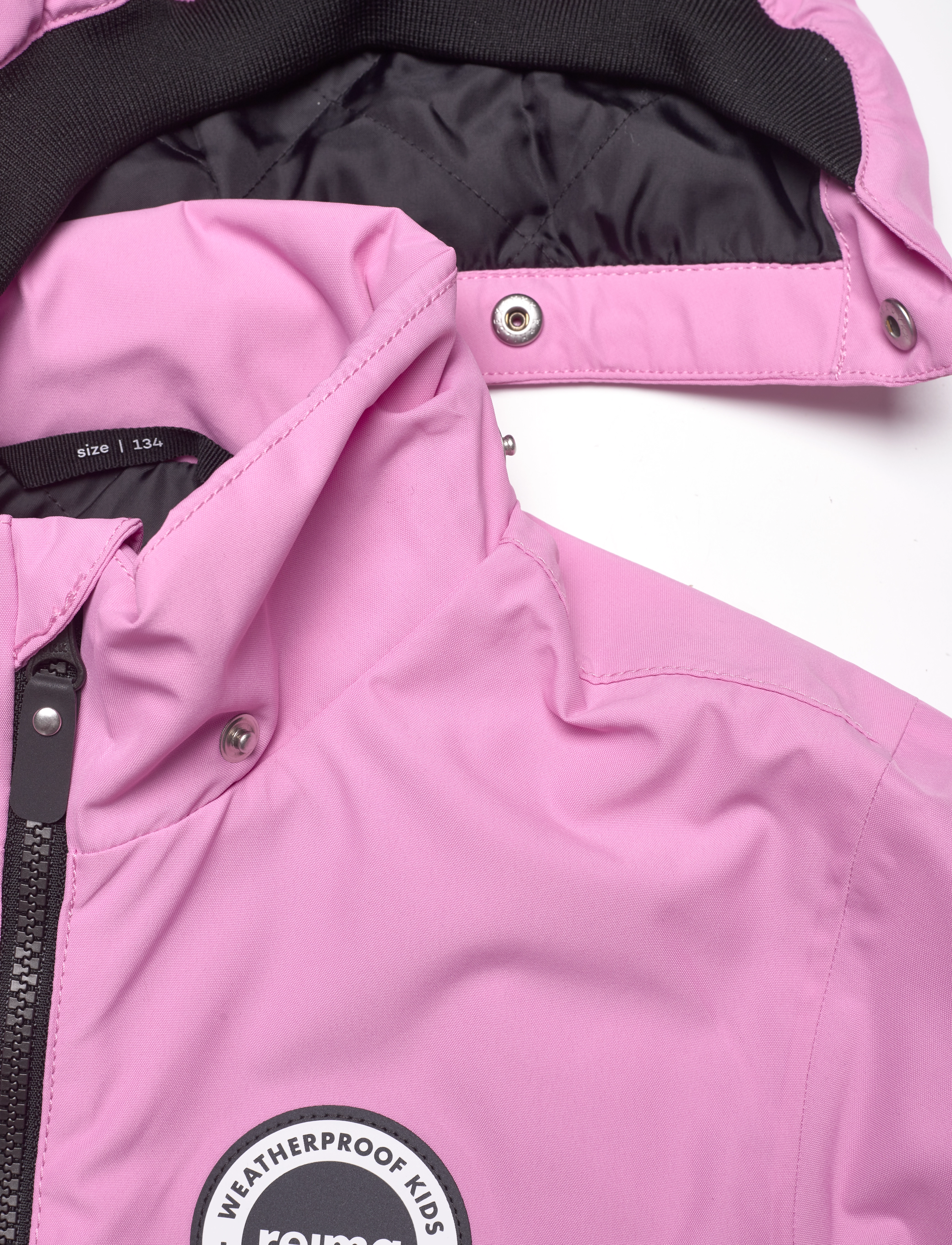 Reima - Kids' light wadded jacket Symppis - cold pink - 5