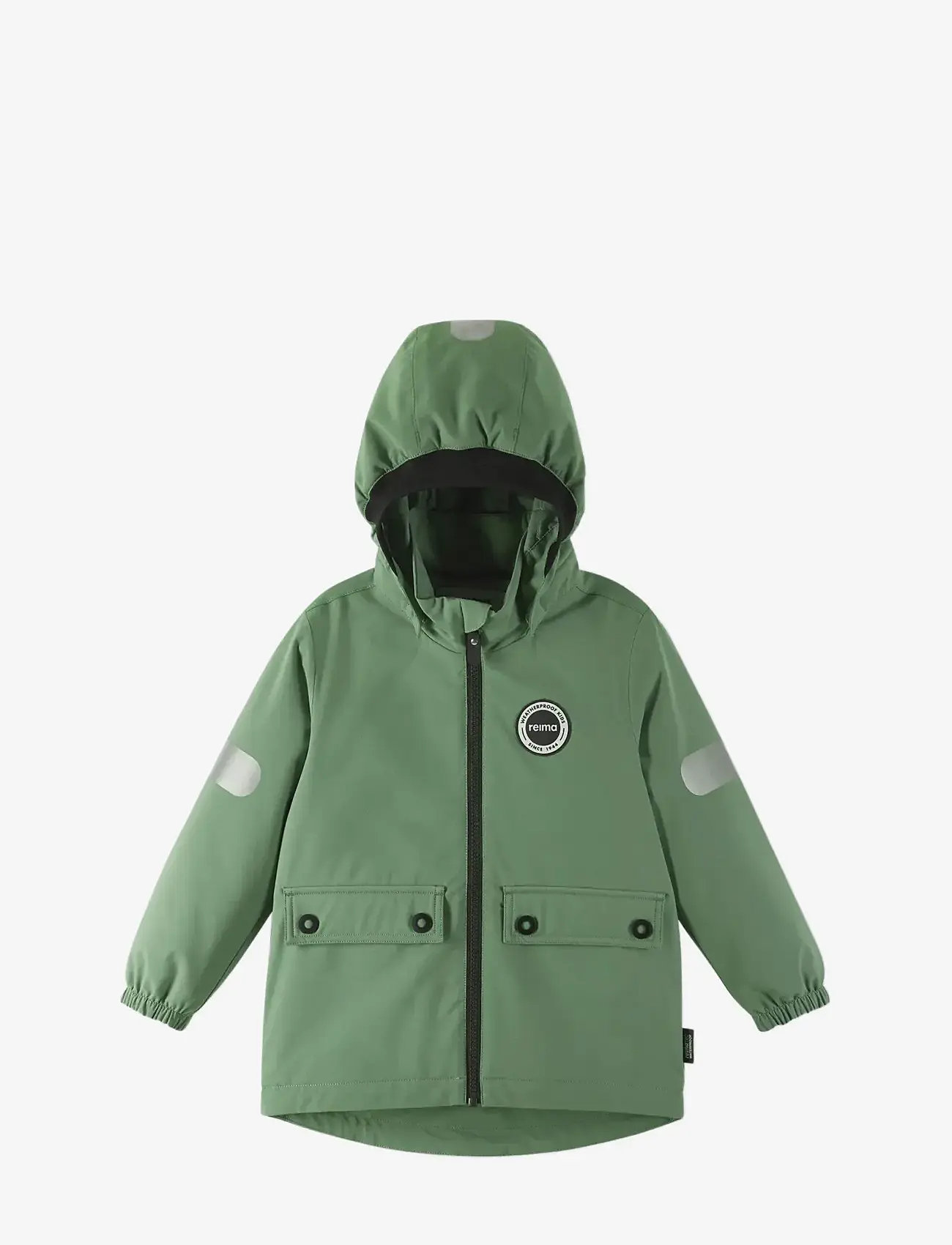 Reima - ReimaTec jacket, Symppis - shell & rain jackets - green clay - 2