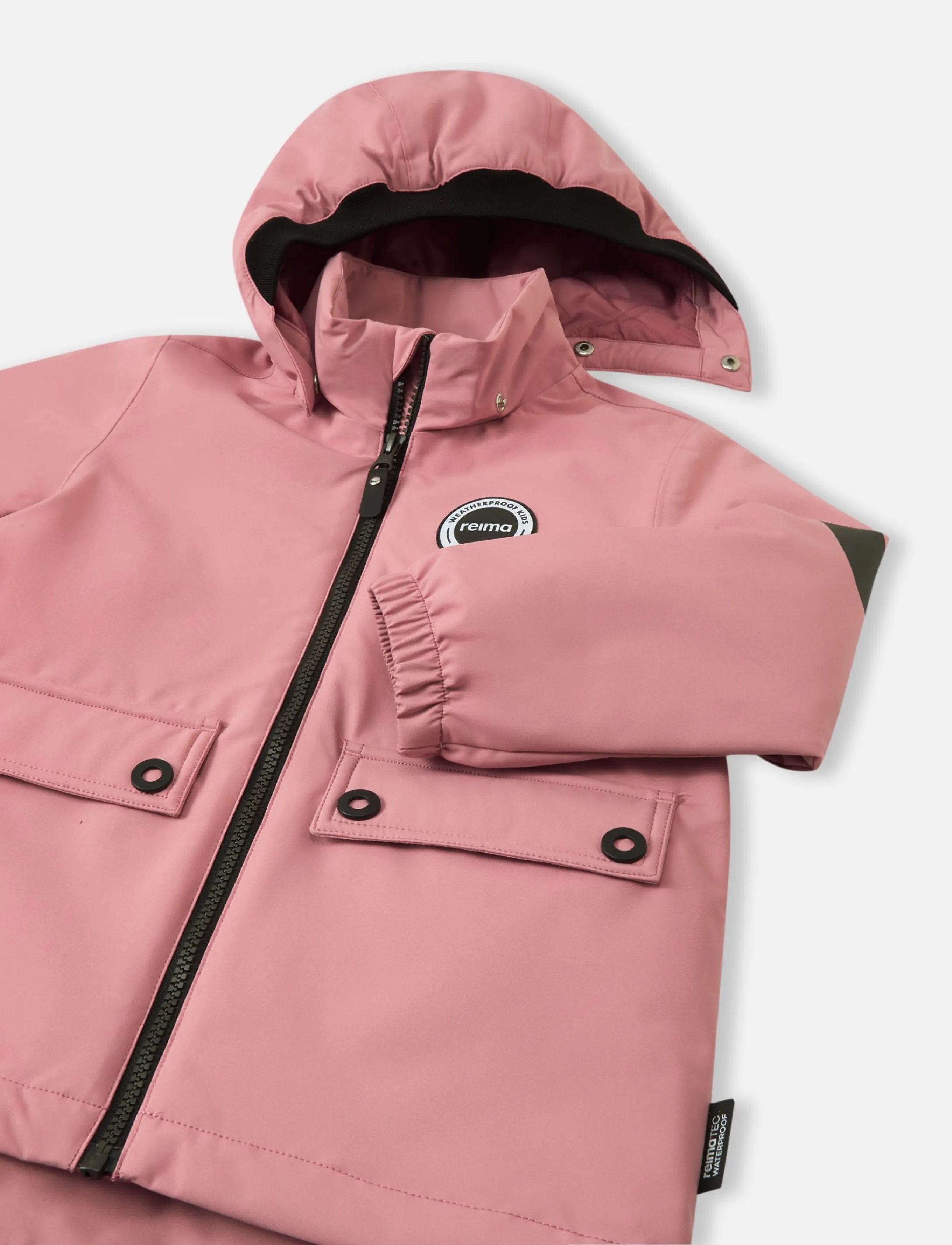 Reima - ReimaTec jacket, Symppis - shell- & regnjakker - rose blush - 4