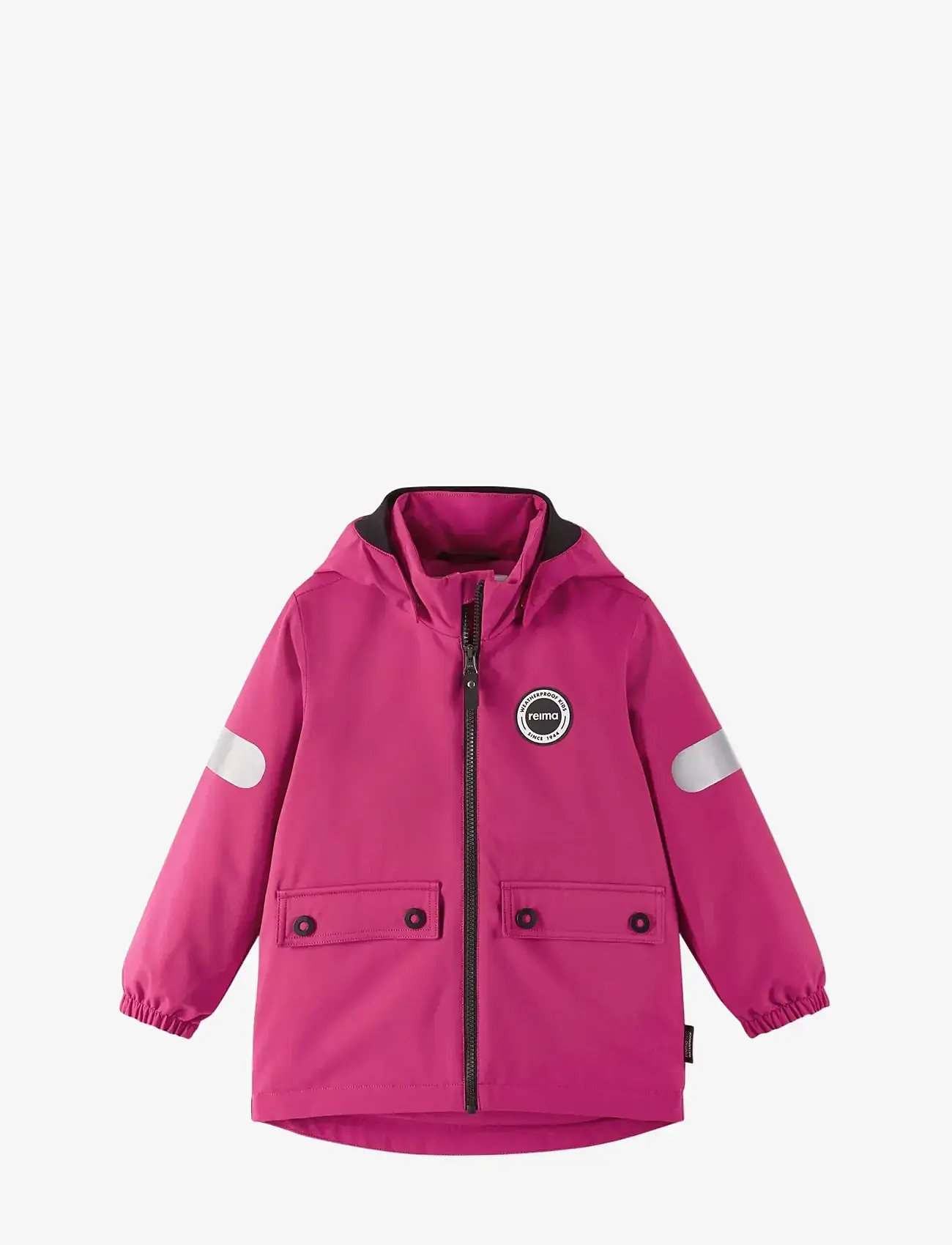 Reima - ReimaTec jacket, Symppis - rain coats - rosy berry - 0