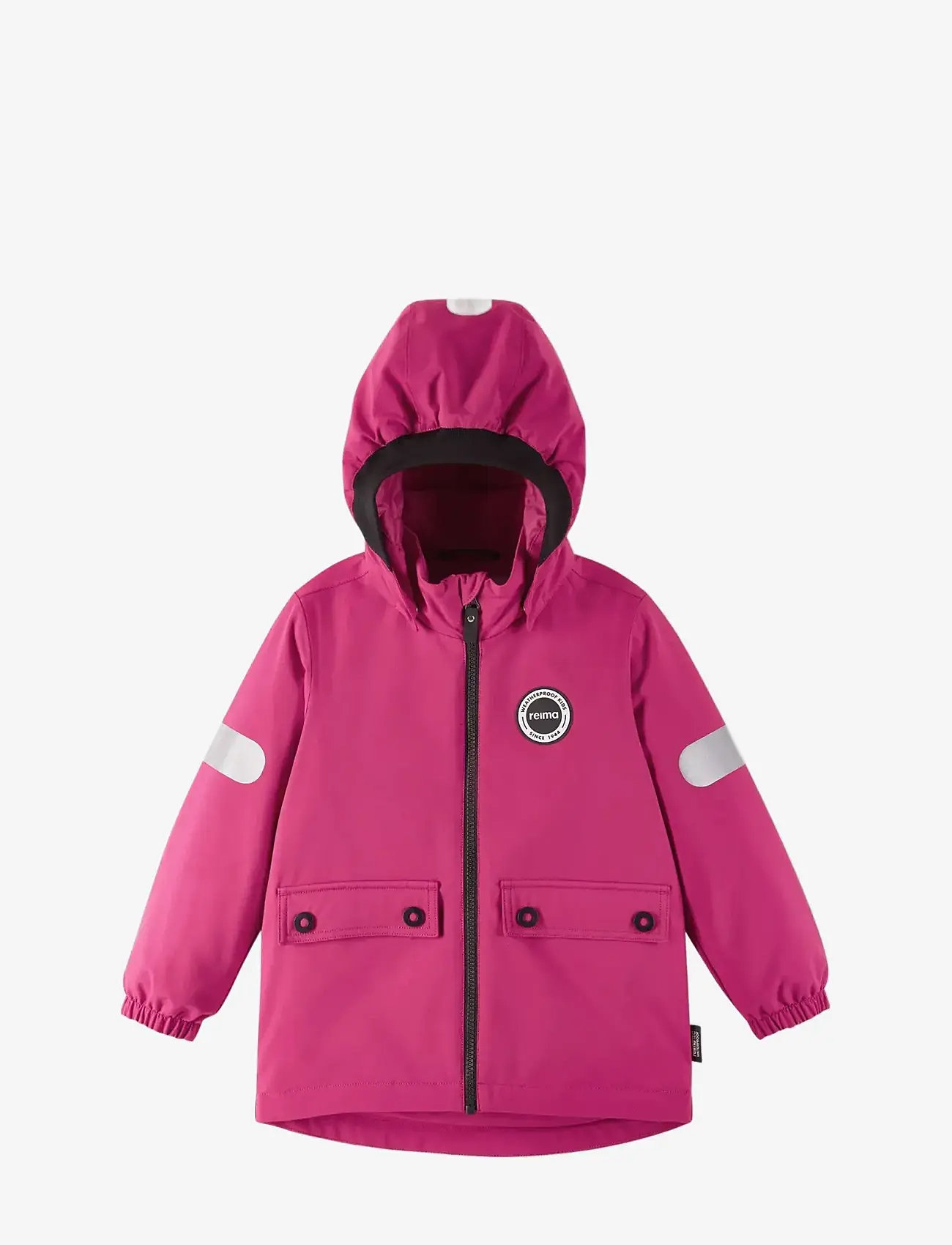 Reima - ReimaTec jacket, Symppis - rain coats - rosy berry - 2