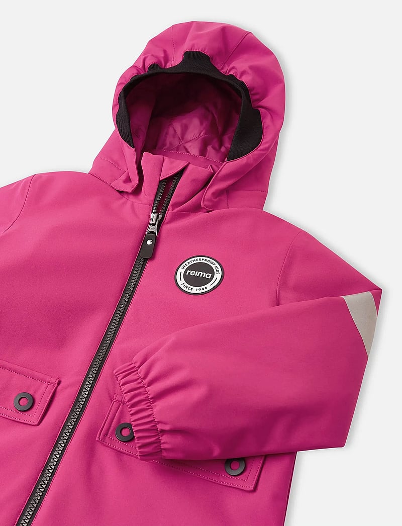 Reima - Reimatec jacket, Symppis - shell- & regenjacken - rosy berry - 4
