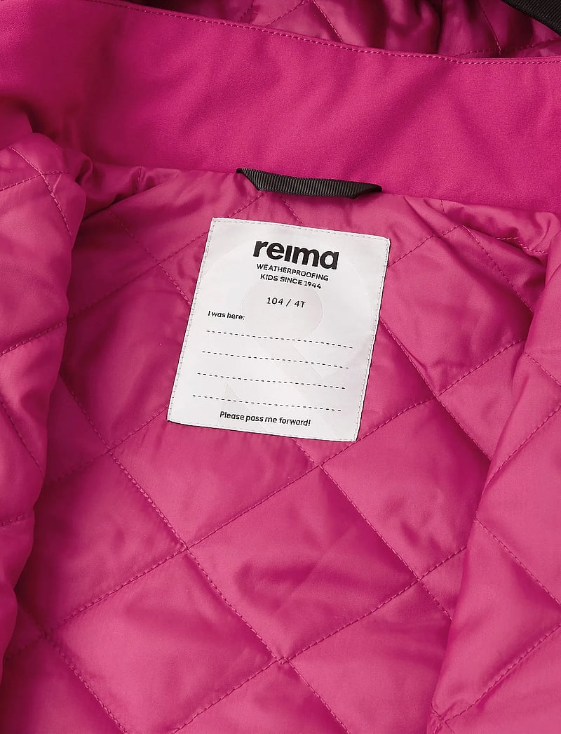Reima - Reimatec jacket, Symppis - shell- & regenjacken - rosy berry - 5