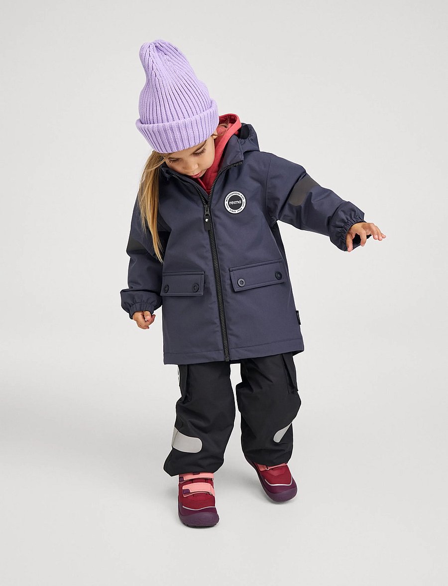Reima - ReimaTec jacket, Symppis - tuule- ja vihmajakid - soft black - 0