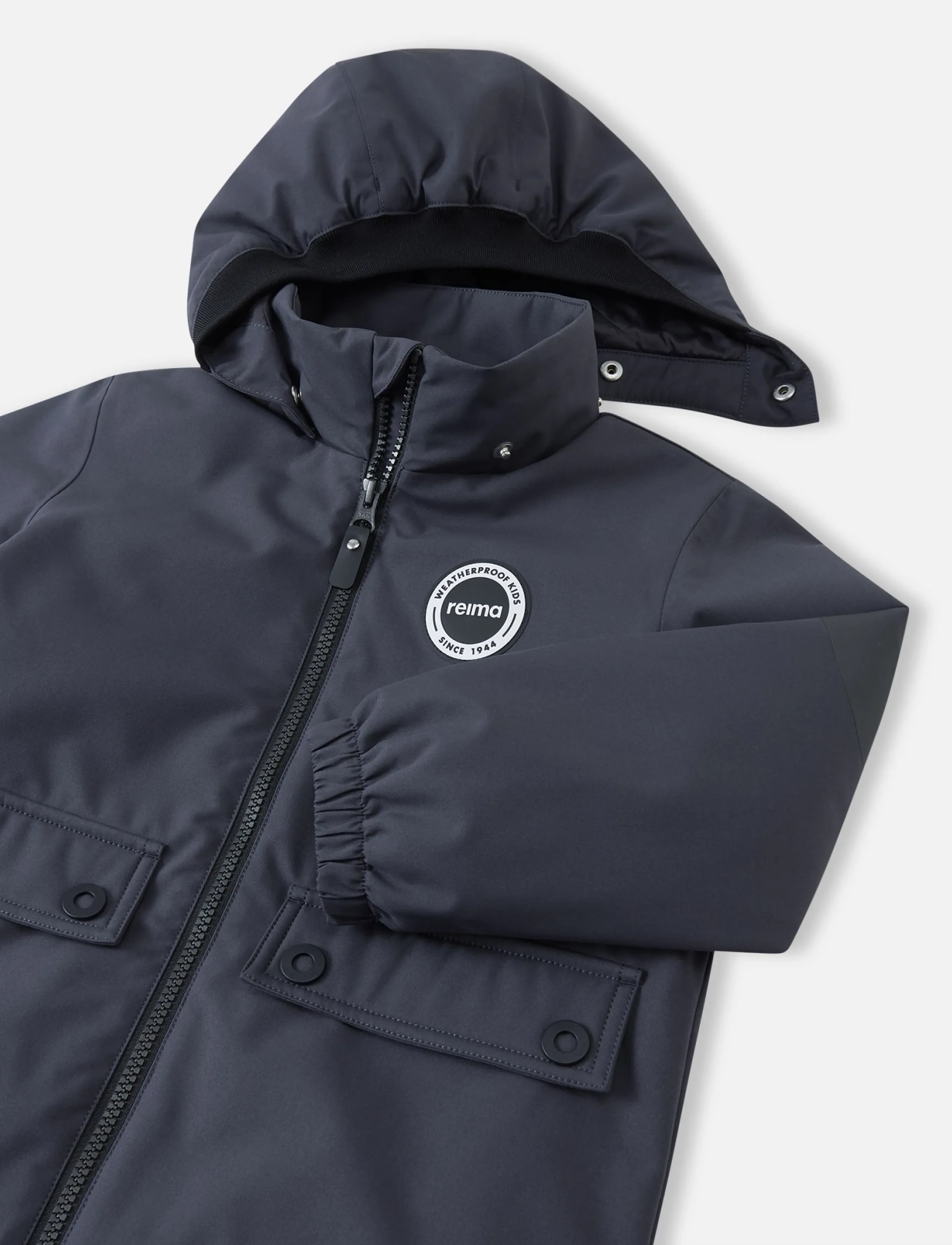 Reima - ReimaTec jacket, Symppis - tuule- ja vihmajakid - soft black - 5