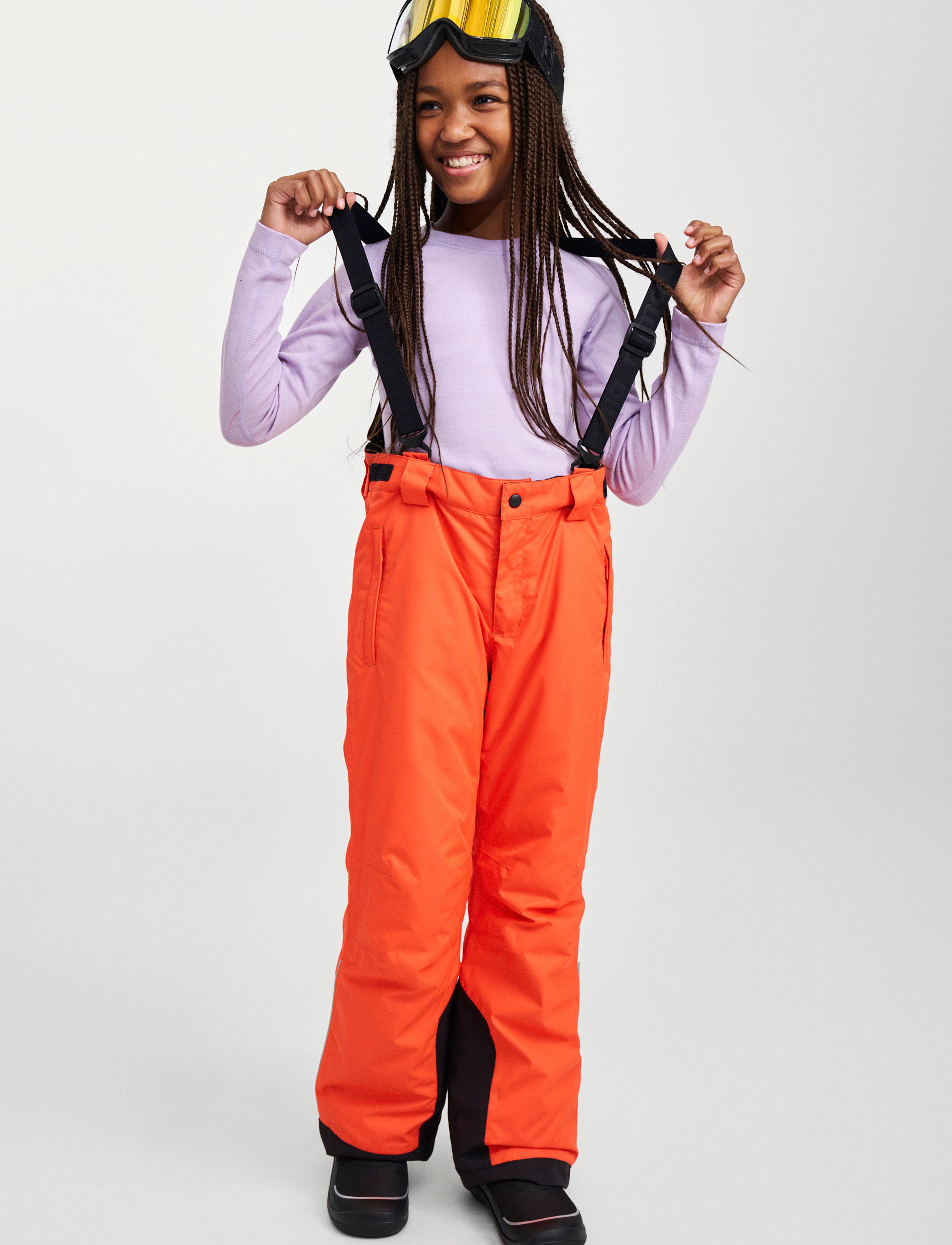 Reima - Reimatec winter pants, Wingon - overtræksbukser - mandarin orange - 3