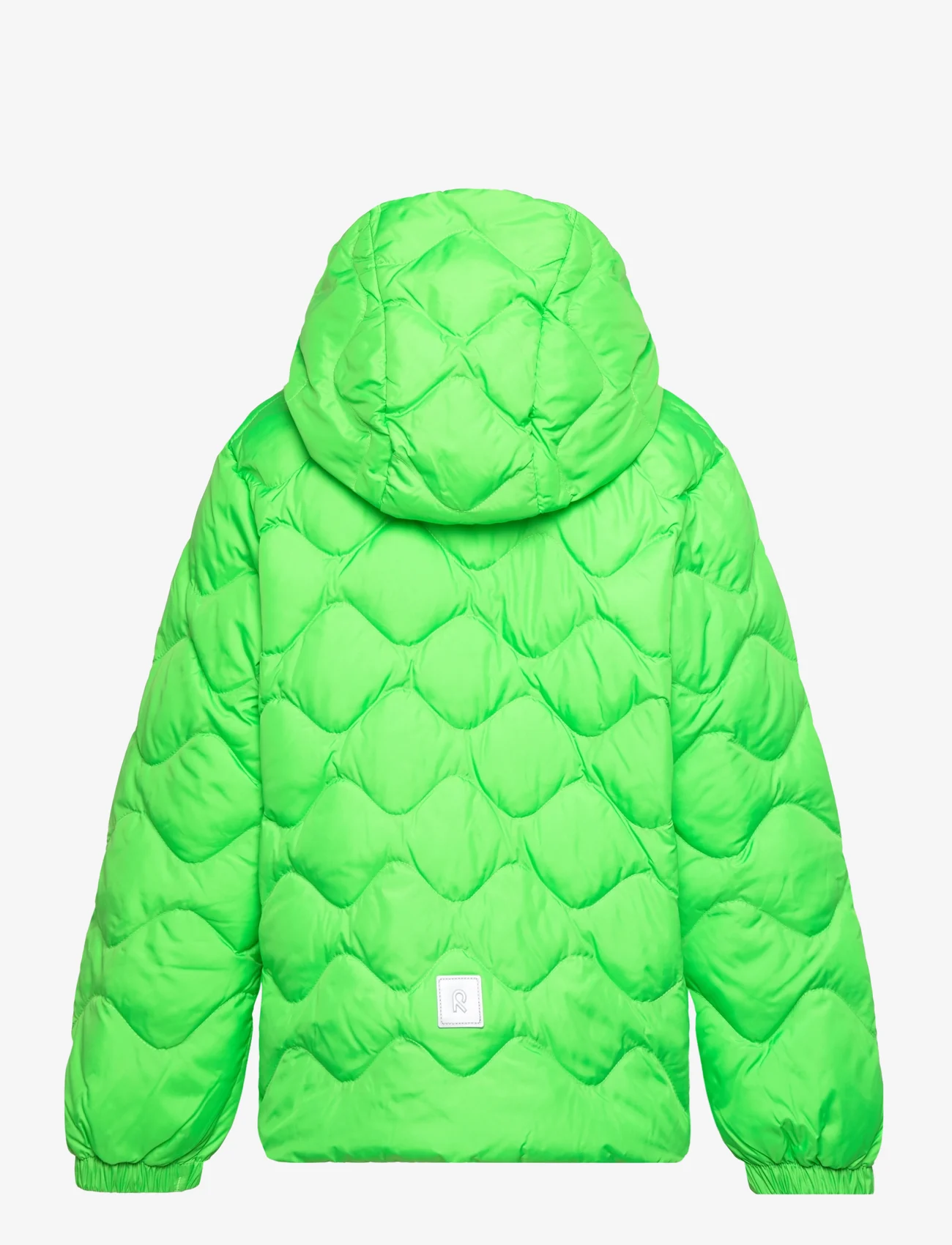 Reima - Kids' light down jacket Fossila - steppjacken - neon green - 1