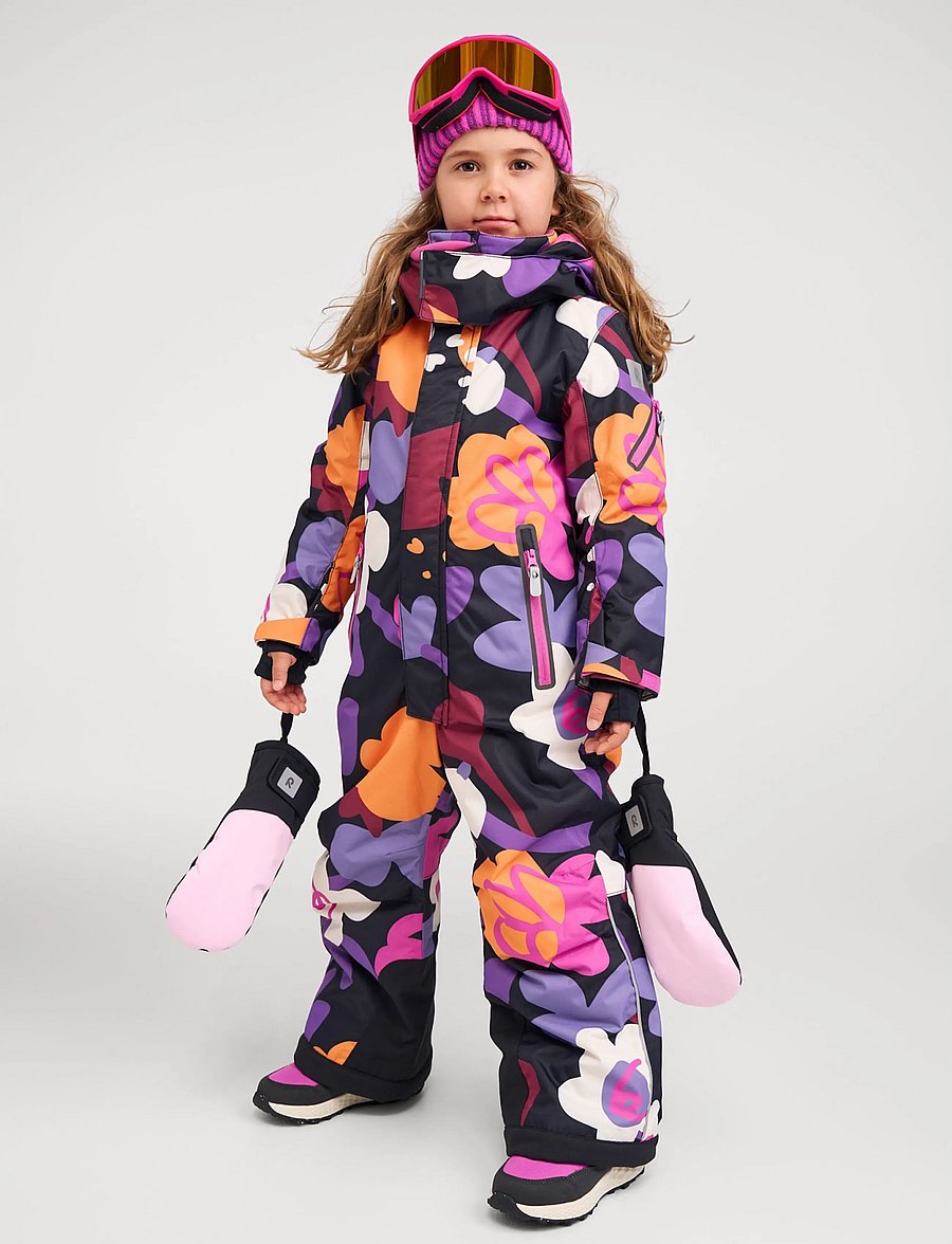 Reima - Reimatec winter overall, Reach - Õueriided - black - 0