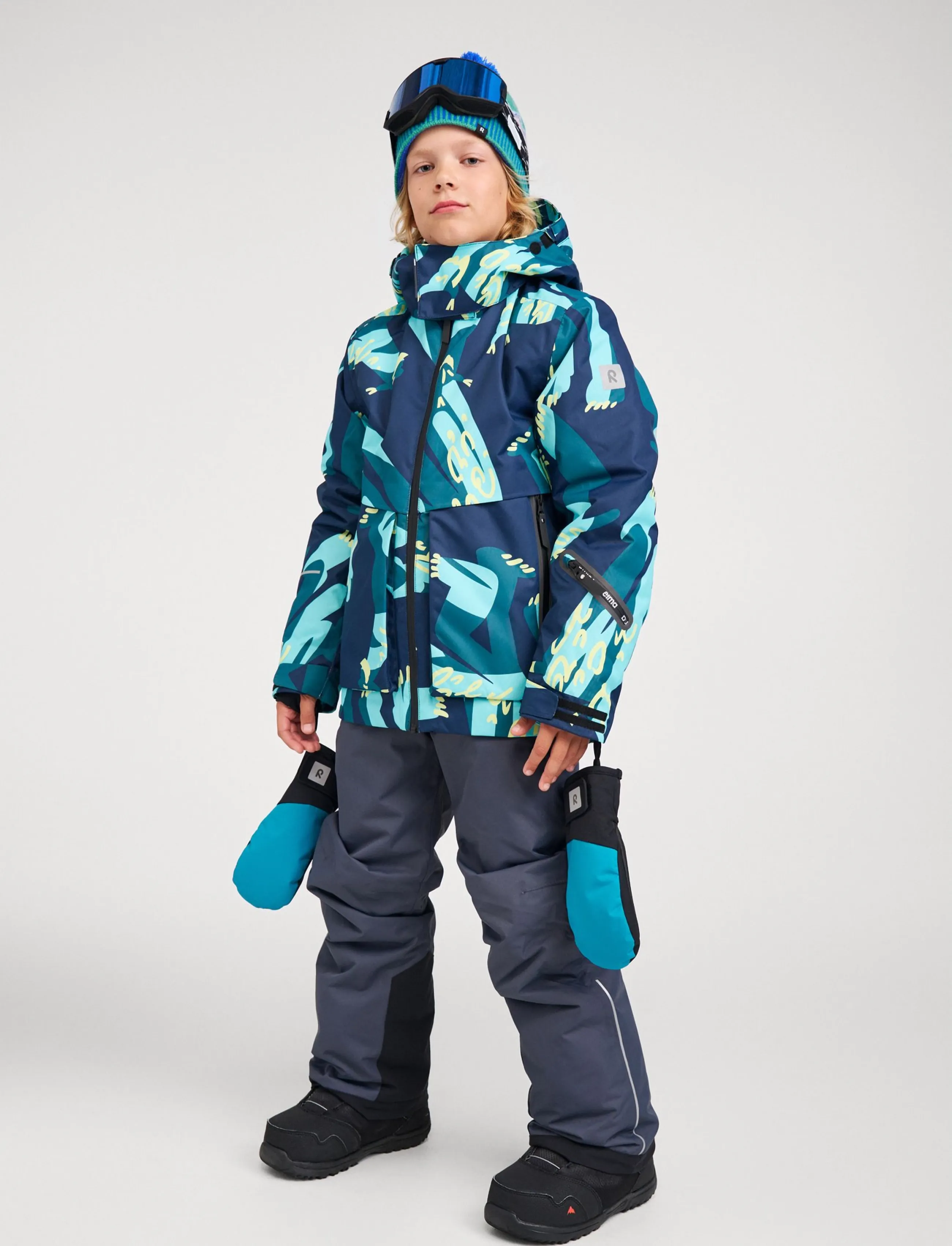 Reima - ReimaTec winter jacket, Tirro - skidjackor - navy - 3