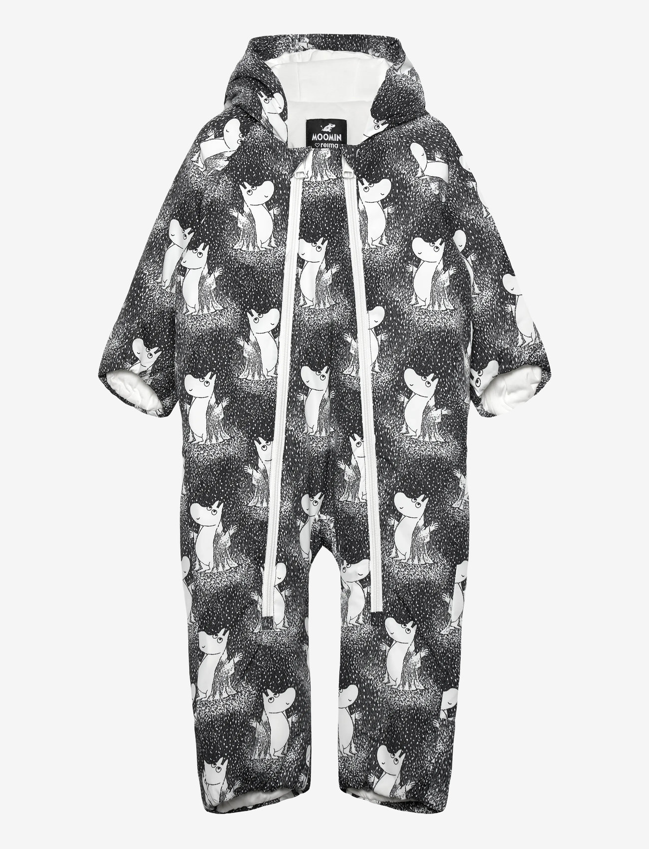 Reima - Winter overall, Moomin Knytte - ytterkläder - black - 0
