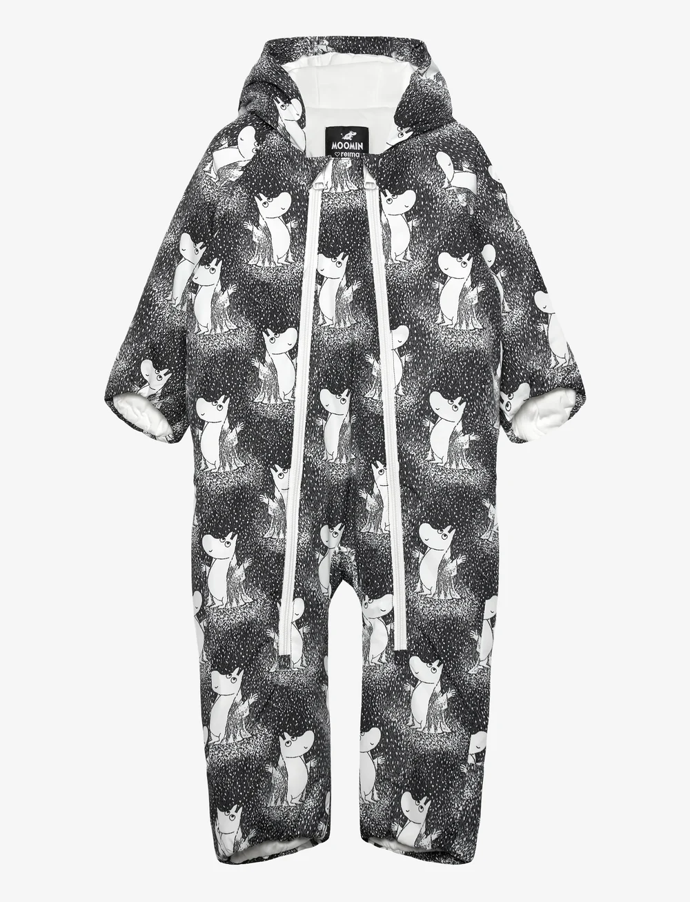 Reima - Winter overall, Moomin Knytte - snowsuit - black - 0