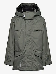 Reima - Reimatec winter jacket Veli - shell jackets - thyme green - 0