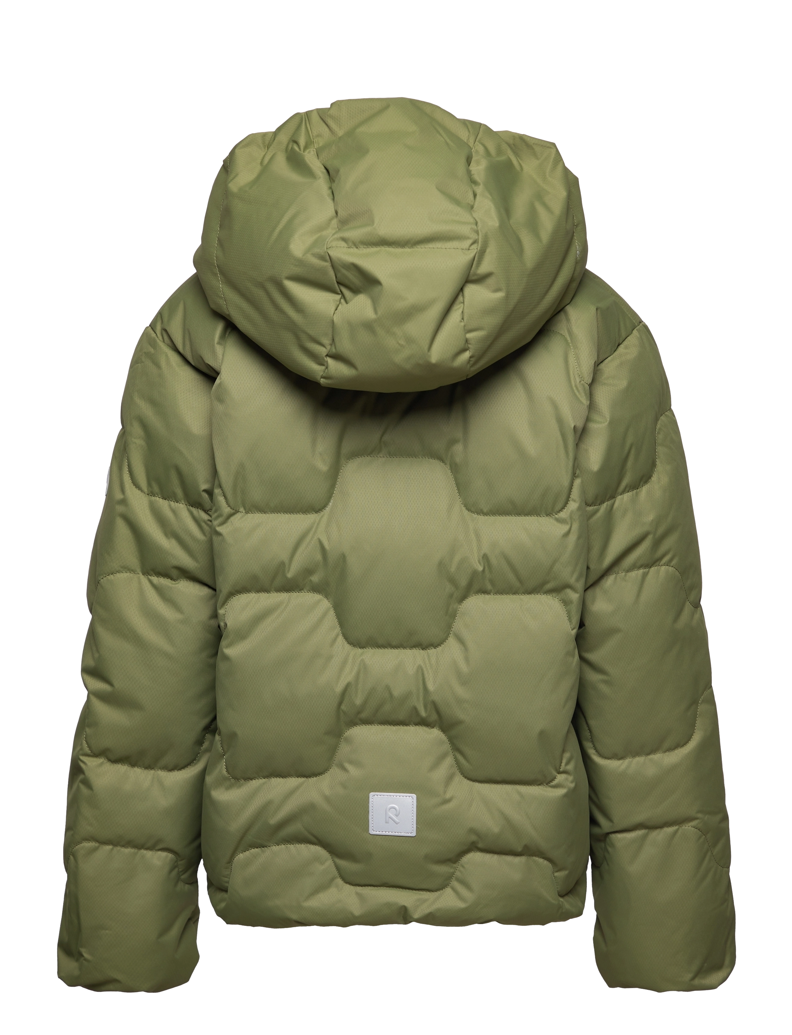 Reima - Kids' down jacket Pellinki - khaki green - 1