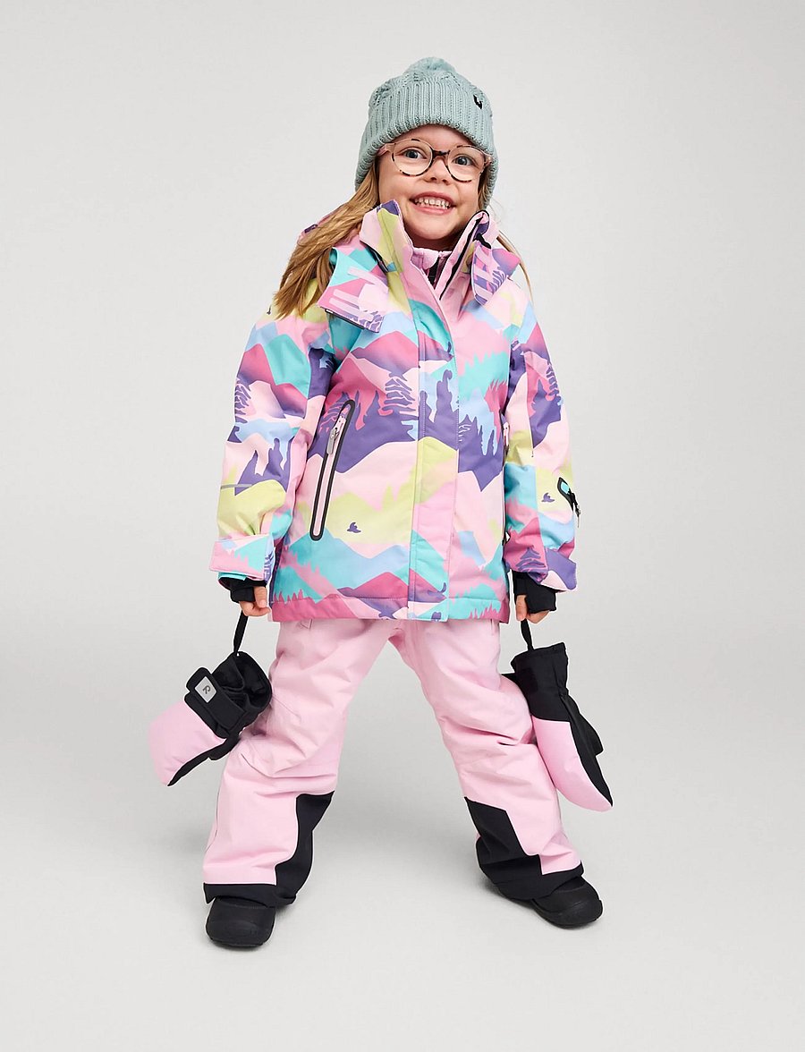 Reima - ReimaTec winter jacket, Kiiruna - grey pink - 3