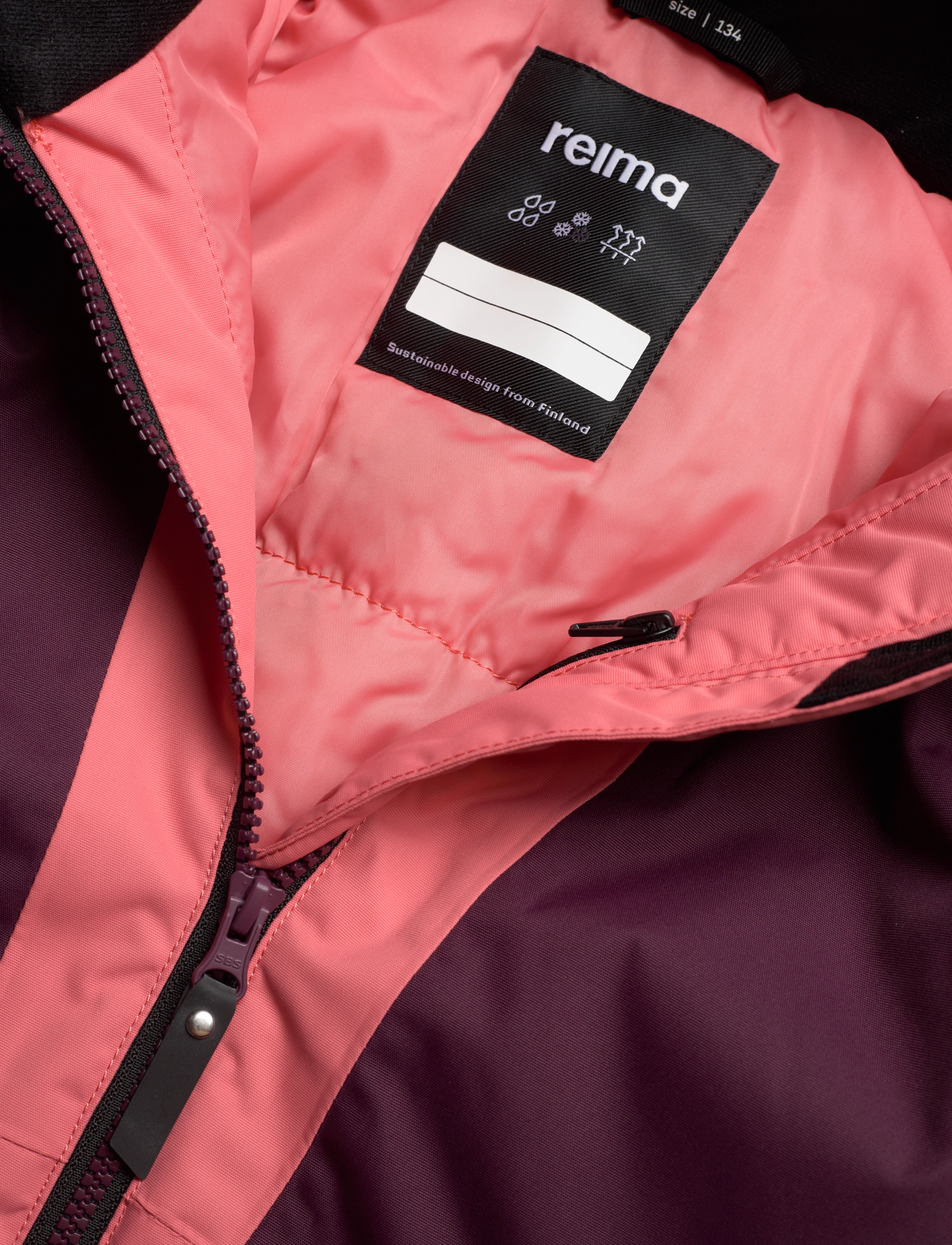 Reima - Juniors' Reimatec winter jacket Soppela - deep purple - 2