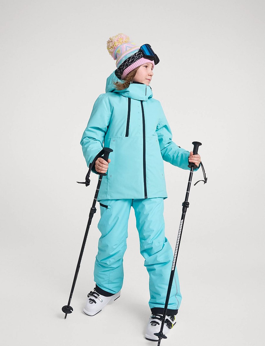 Reima - ReimaTec winter jacket, Perille - skidjackor - aquamarine - 3