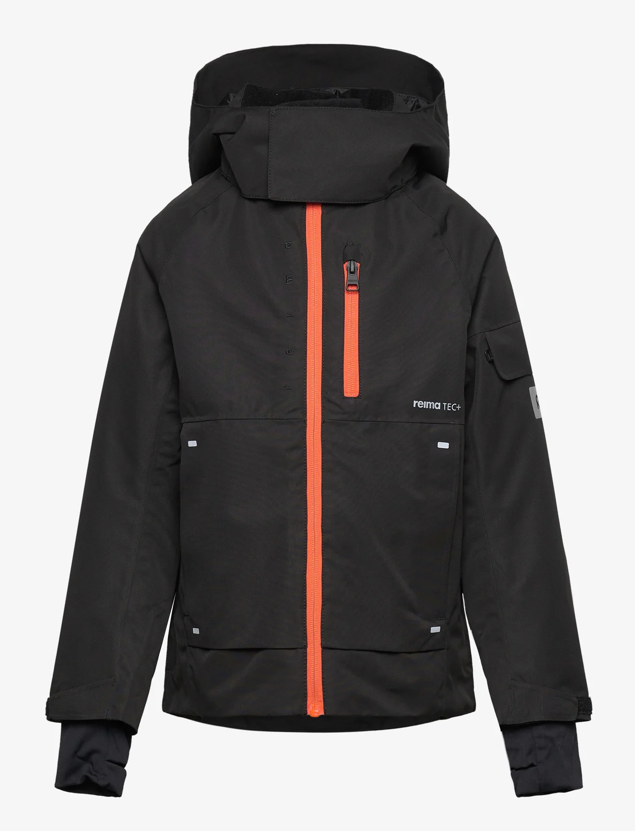 Reima - Reimatec winter jacket, Tieten - vinterjackor - black - 0