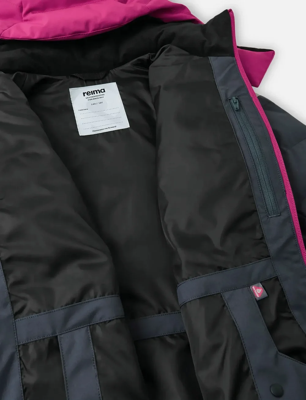 Reima - Winter jacket, Luppo - ytterkläder - soft black - 4