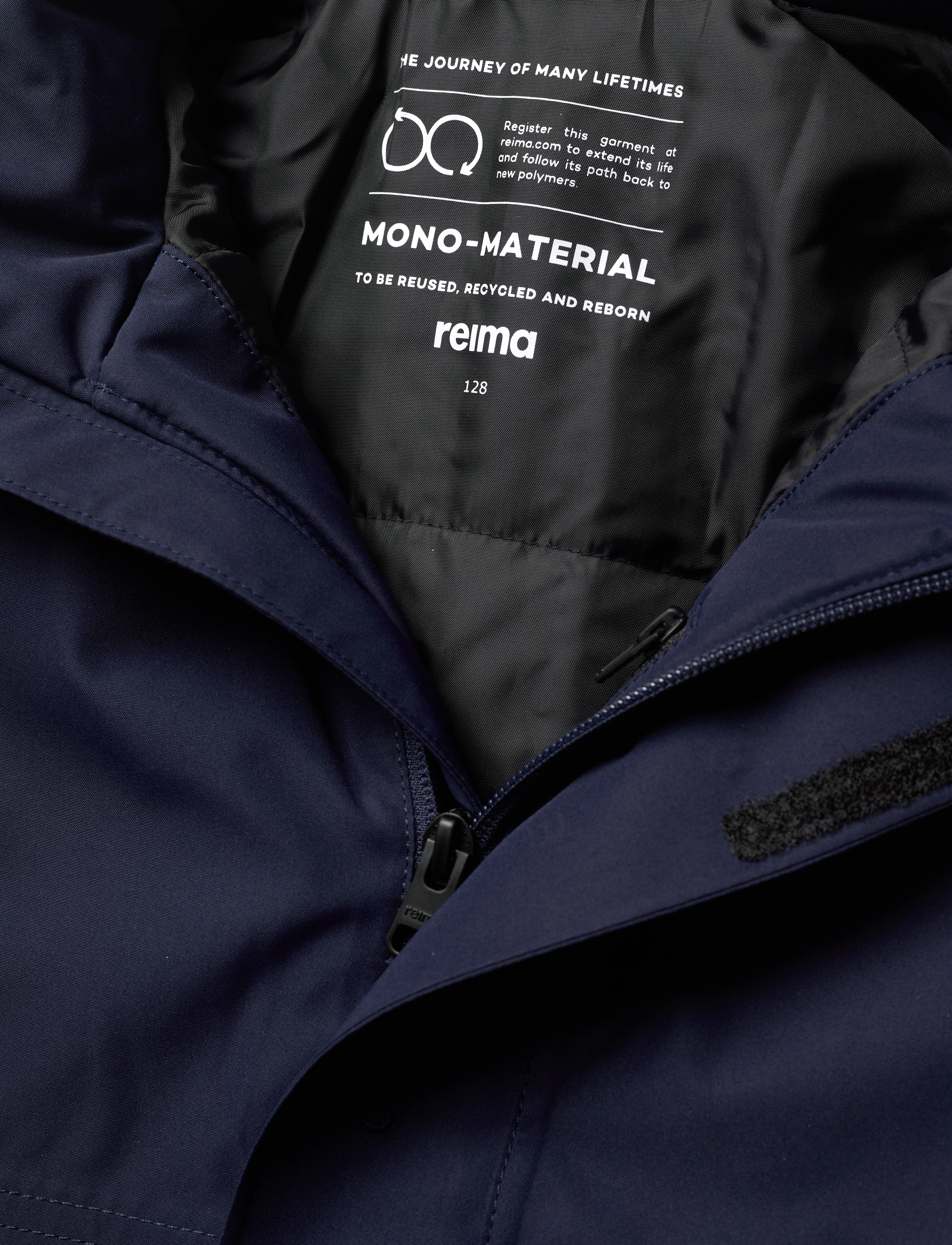 Reima - Kids' recyclable winter jacket Kulkija - navy - 4