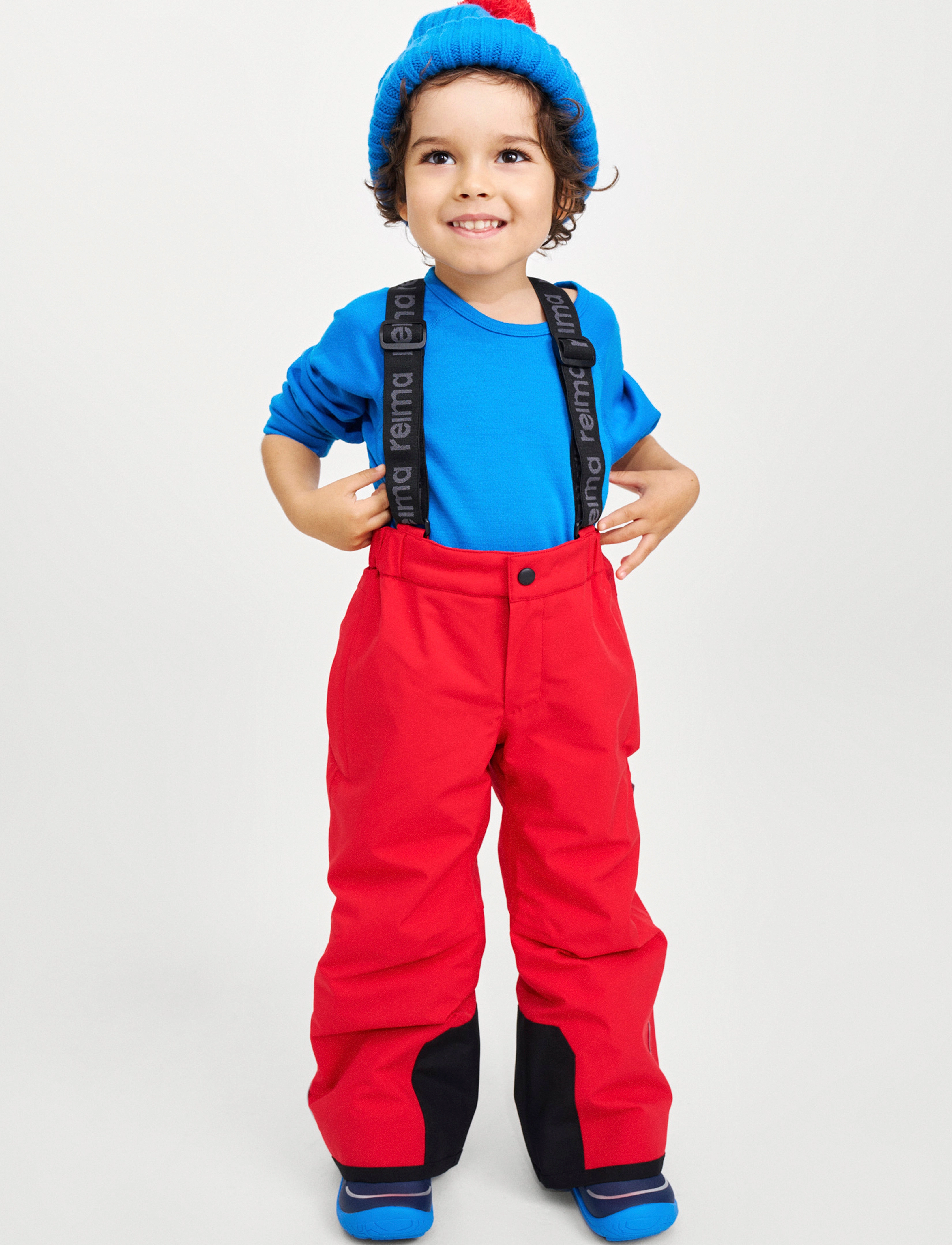 Reima - ReimaTec winter pants, Proxima - overtræksbukser - tomato red - 4