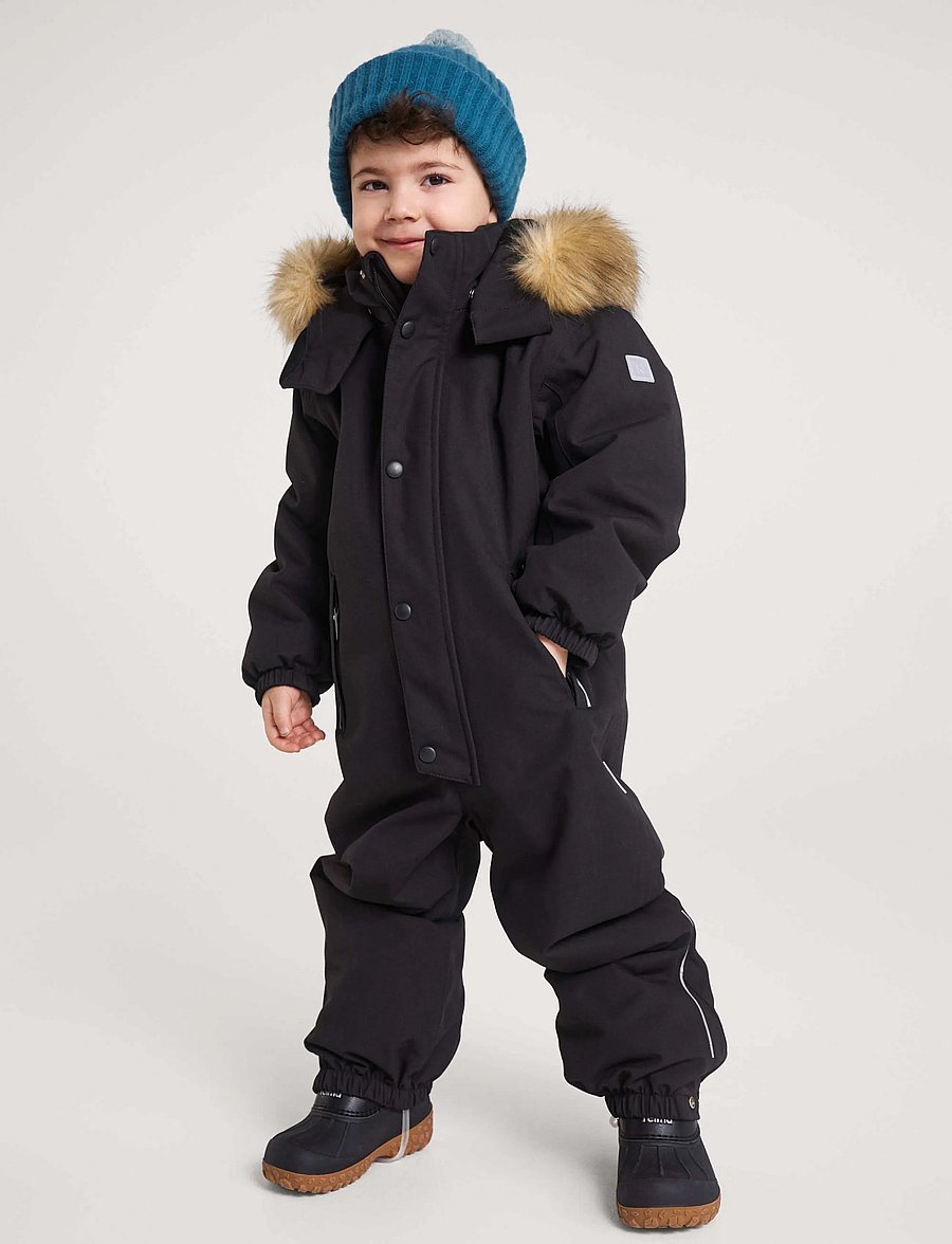 Reima - ReimaTec winter overall, Stavanger - outdoor - black - 4
