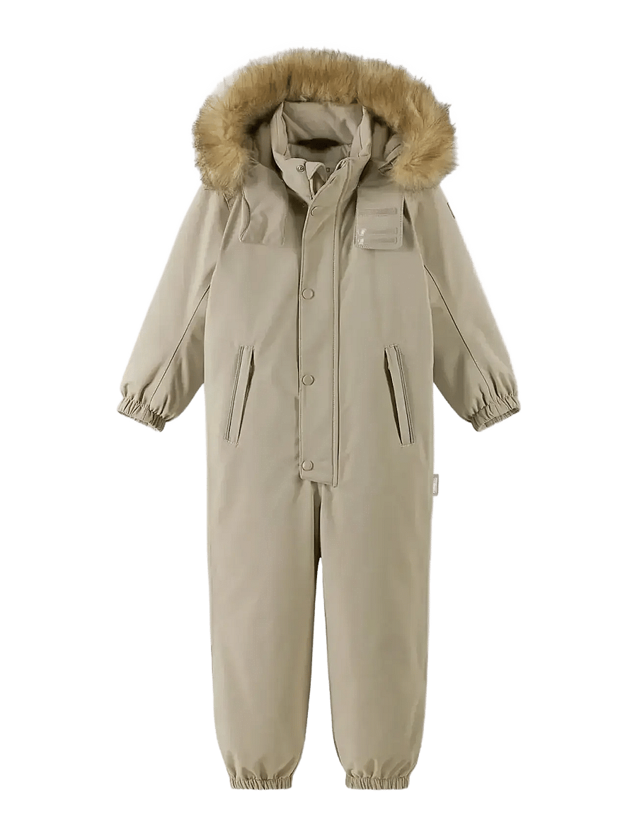Reima - Reimatec winter overall, Stavanger - ulkovaatteet - earthy beige - 0