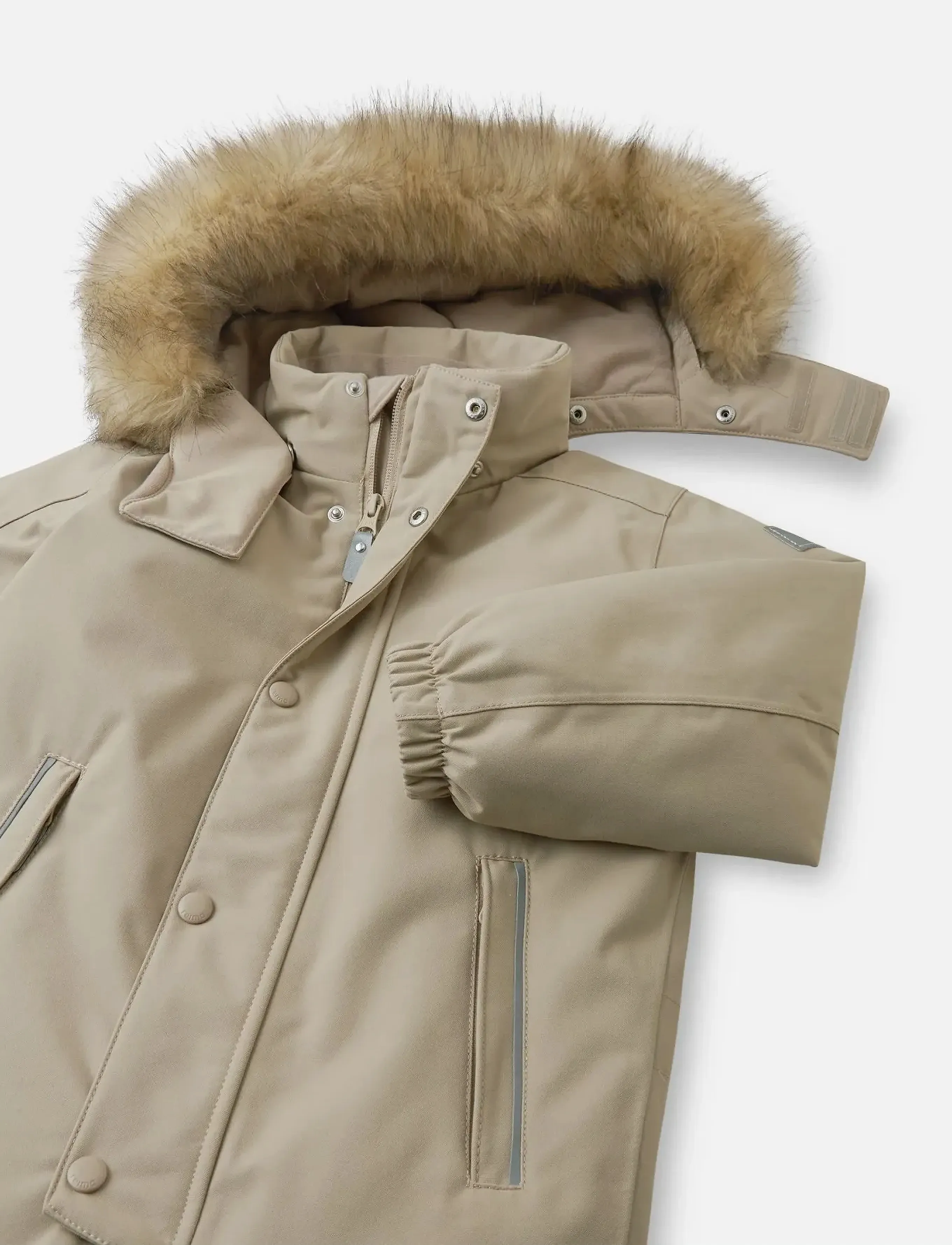 Reima - Reimatec winter overall, Stavanger - ulkovaatteet - earthy beige - 4