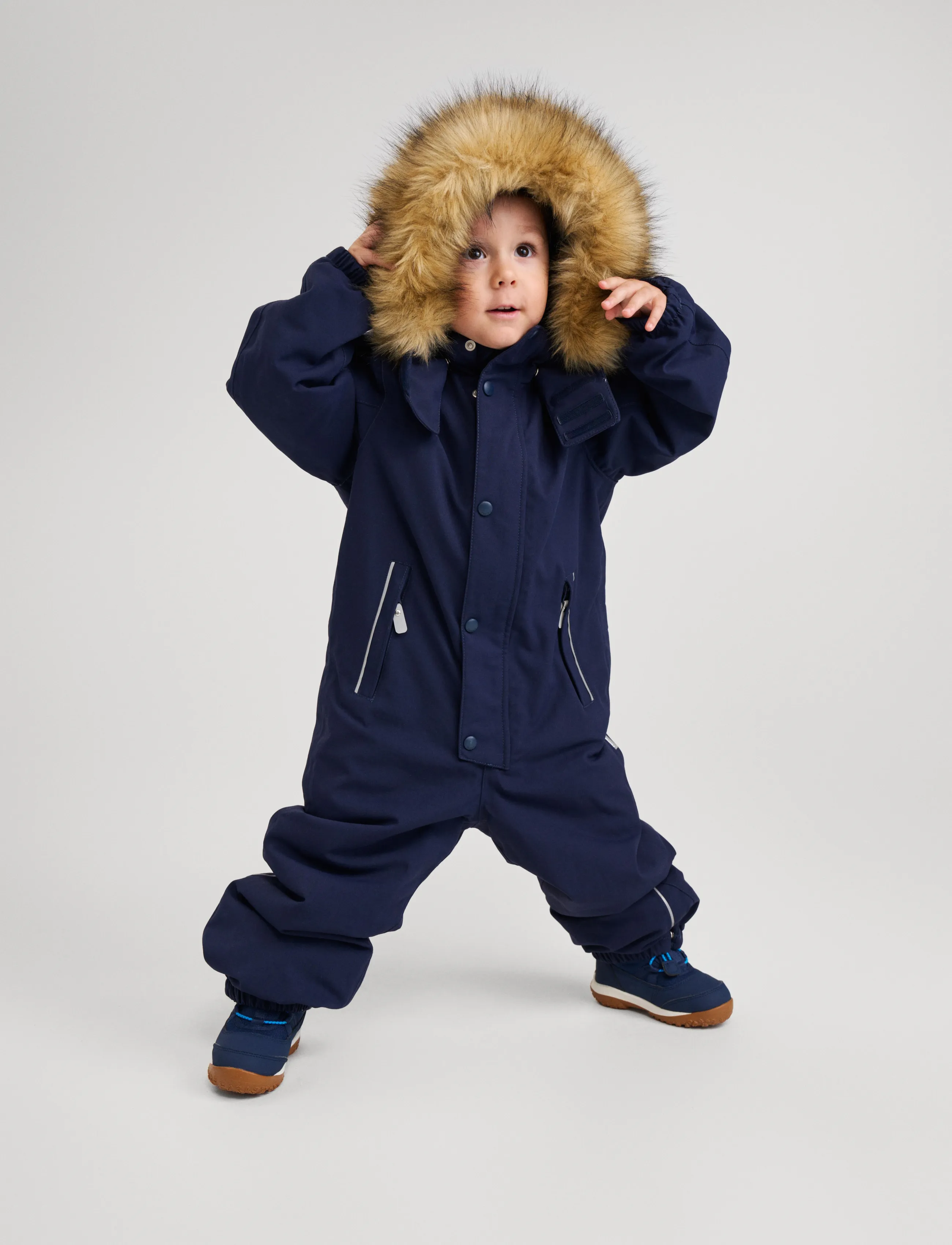 Reima tec Winter Overall, Stavanger, 92, Coveralls, Marineblau - Snow-ski Coveralls & Sets, Kinder