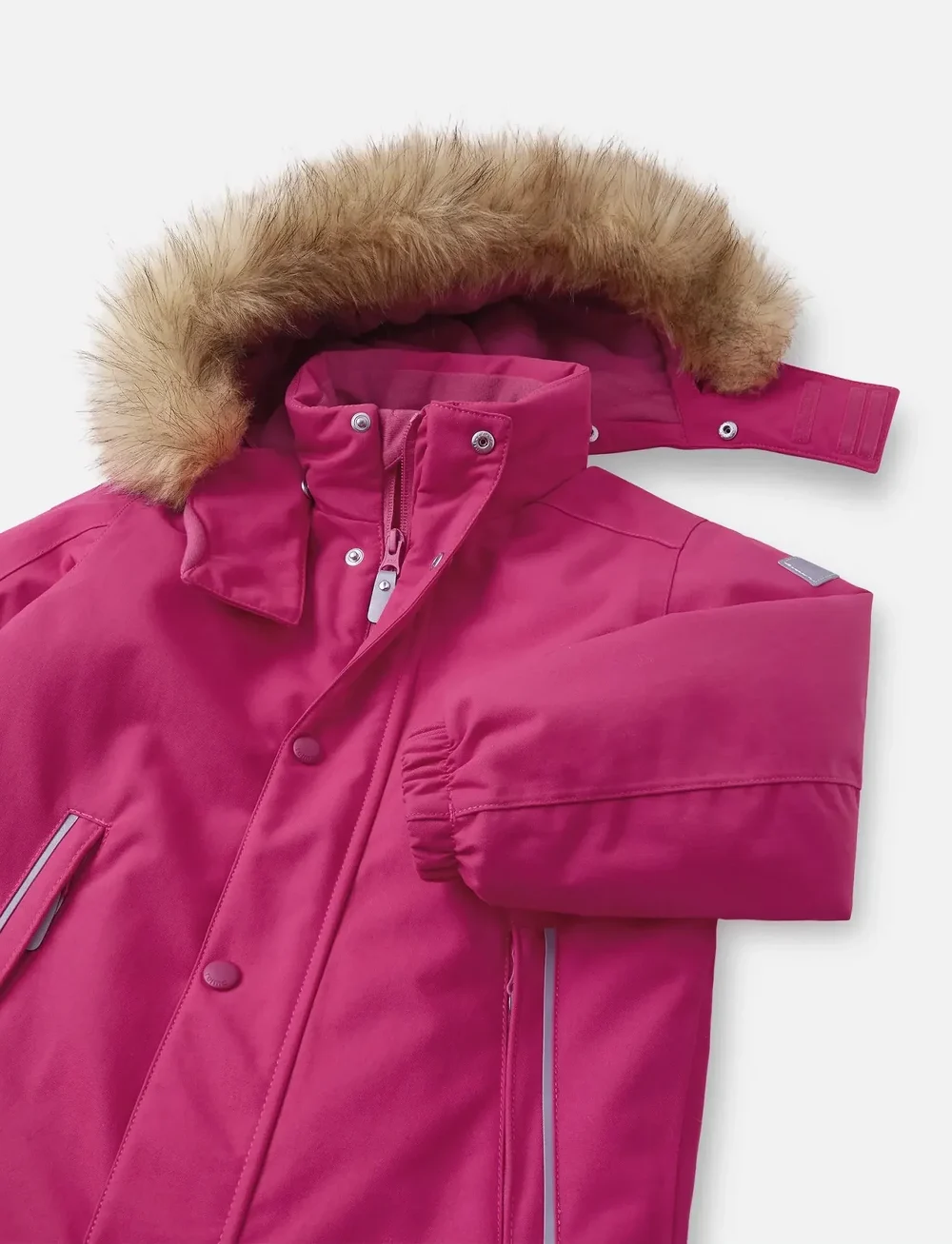 Reima - ReimaTec winter overall, Stavanger - outdoor - rosy berry - 4