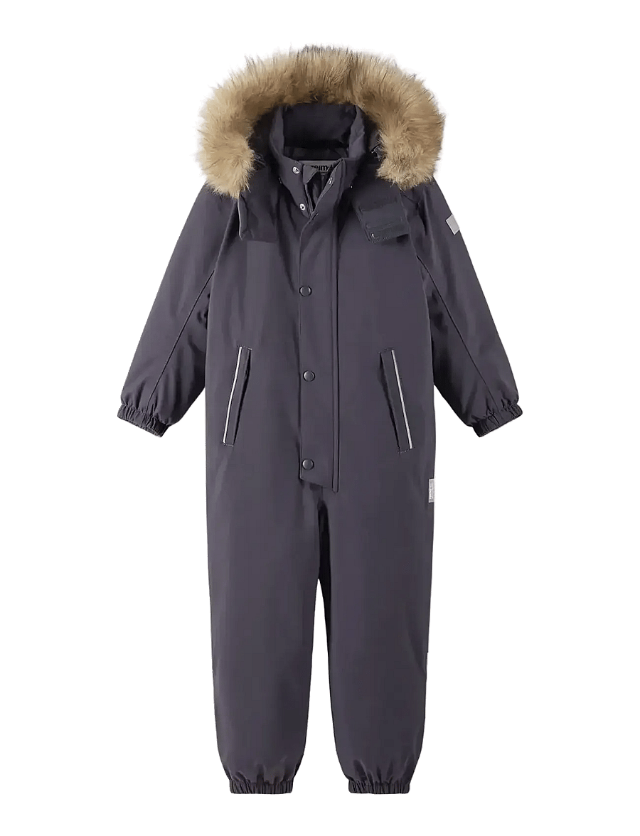 Reima - Reimatec winter overall, Stavanger - ytterkläder - soft black - 0