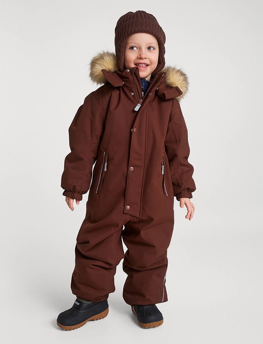 Reima - ReimaTec winter overall, Stavanger - Õueriided - umber brown - 4