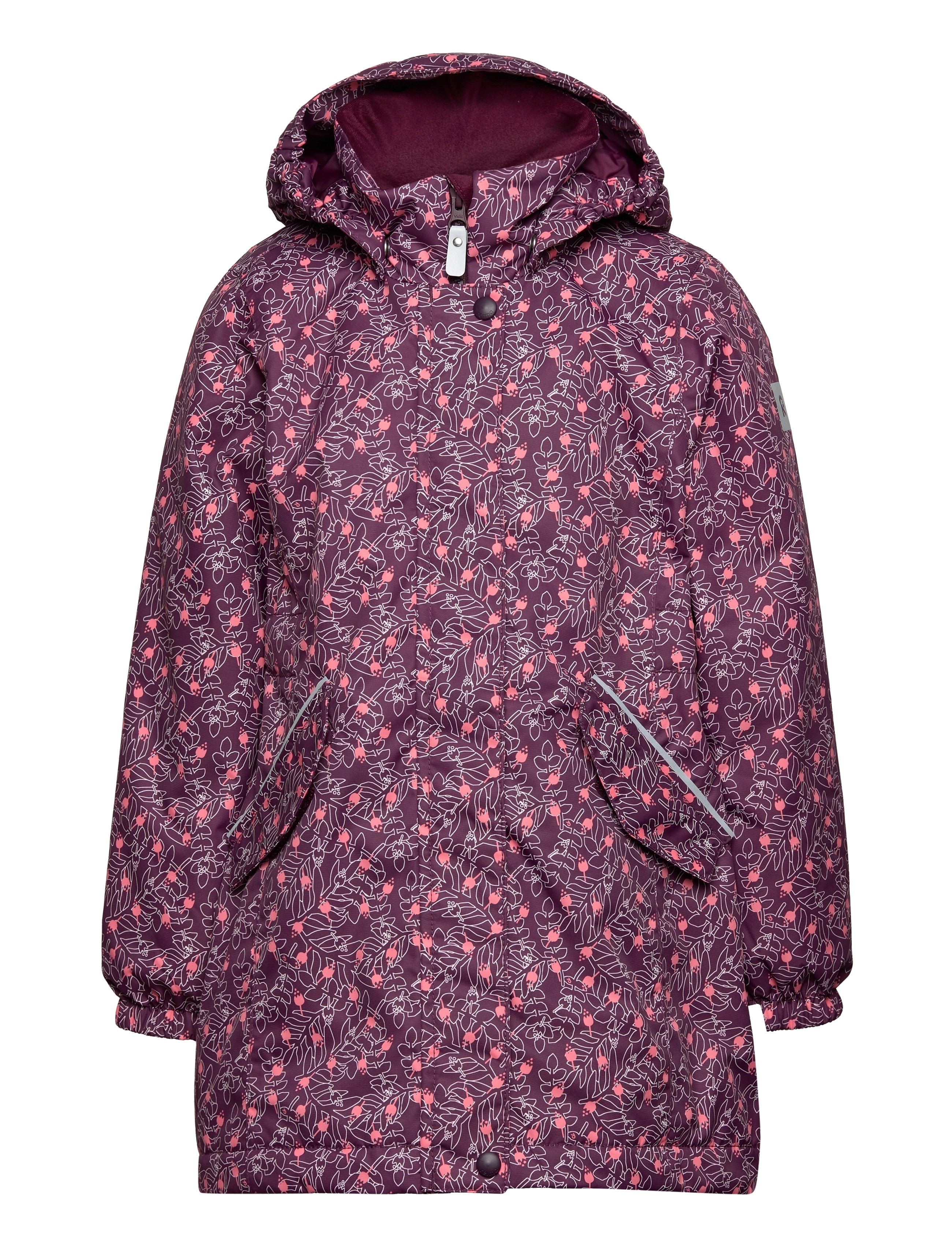 Reima - Kids' winter jacket Taho - deep purple - 1