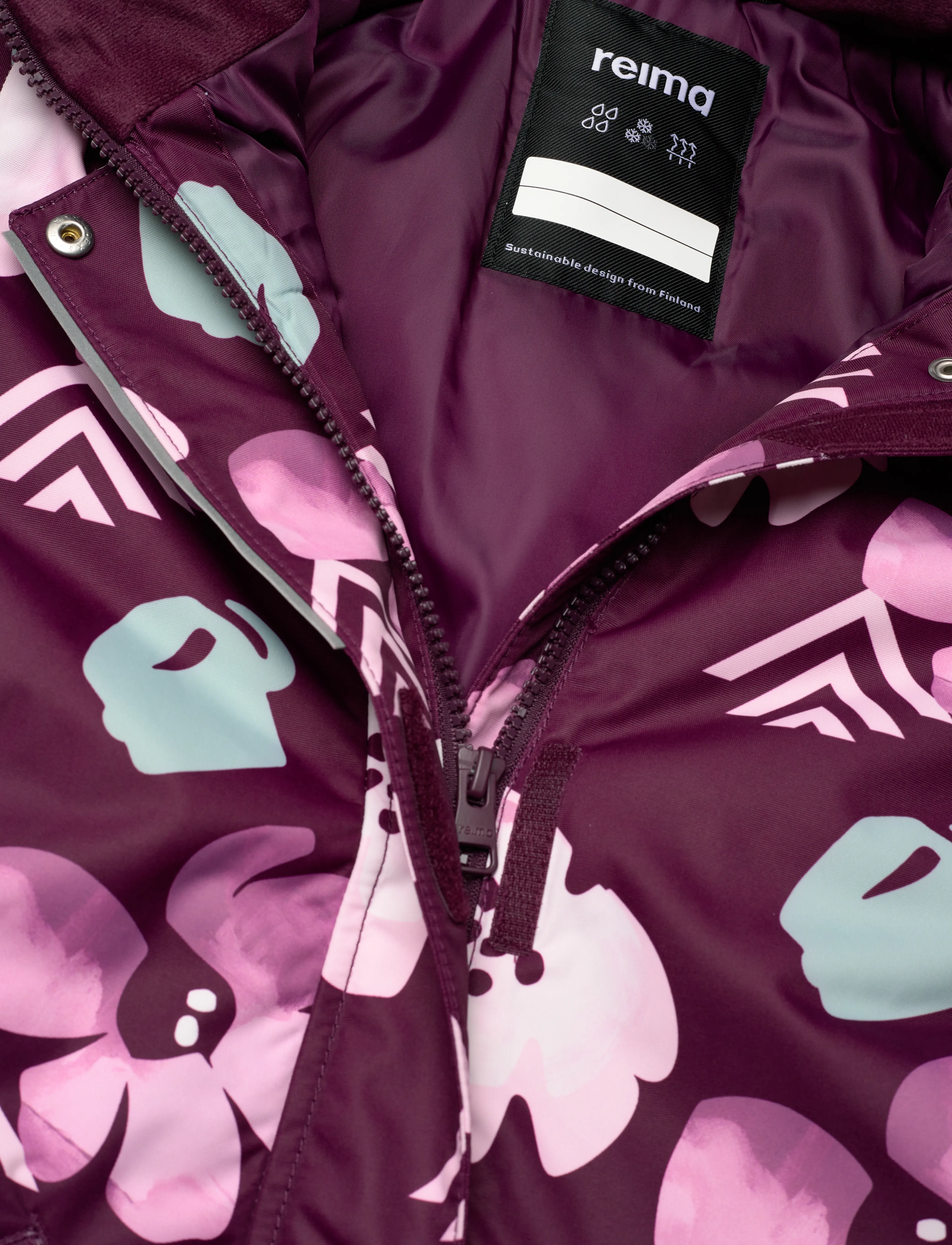 Reima - Reimatec winter jacket, Taho - deep purple - 2