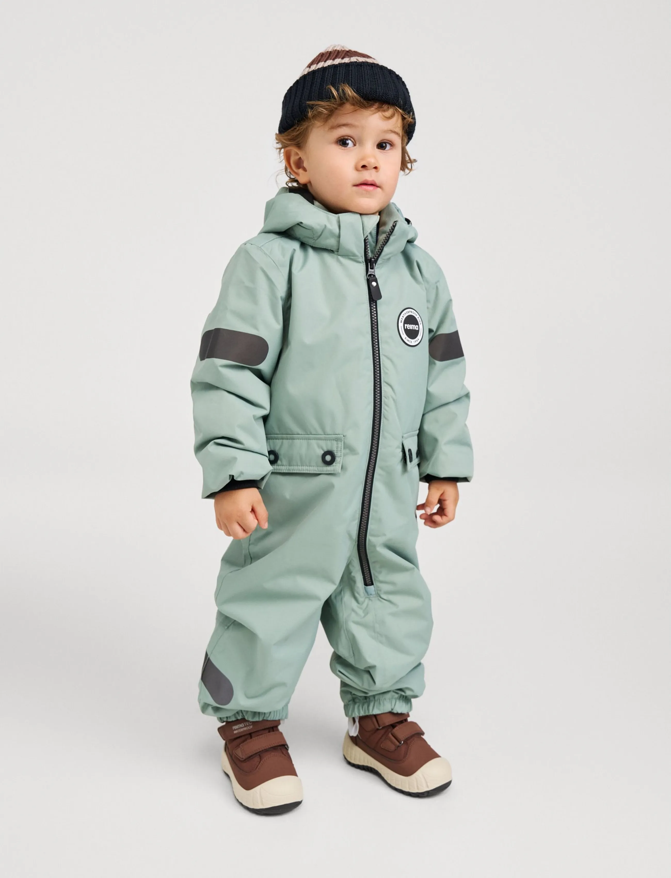 Reima tec Overall, Marte Mid, 74, Coveralls, Grün - Snow-ski Coveralls & Sets, Kinder