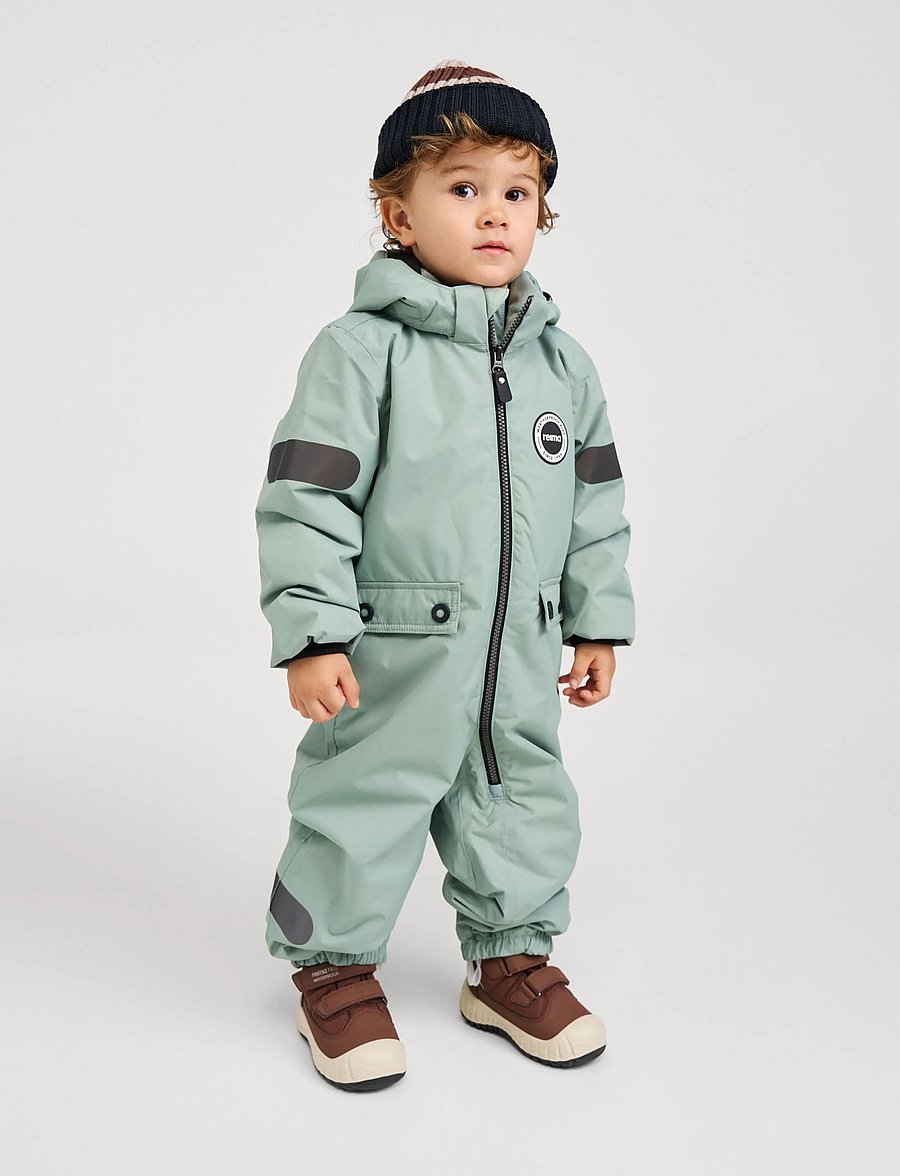 Reima - ReimaTec overall, Marte Mid - outdoor - stone green - 0