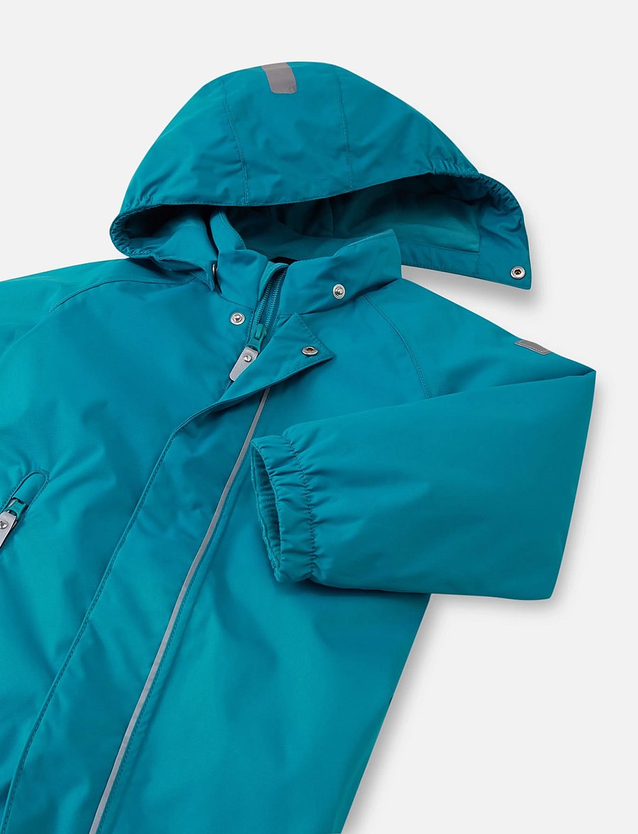 Reima - ReimaTec winter overall, Puhuri - vihmakombed - aquatiblue - 3
