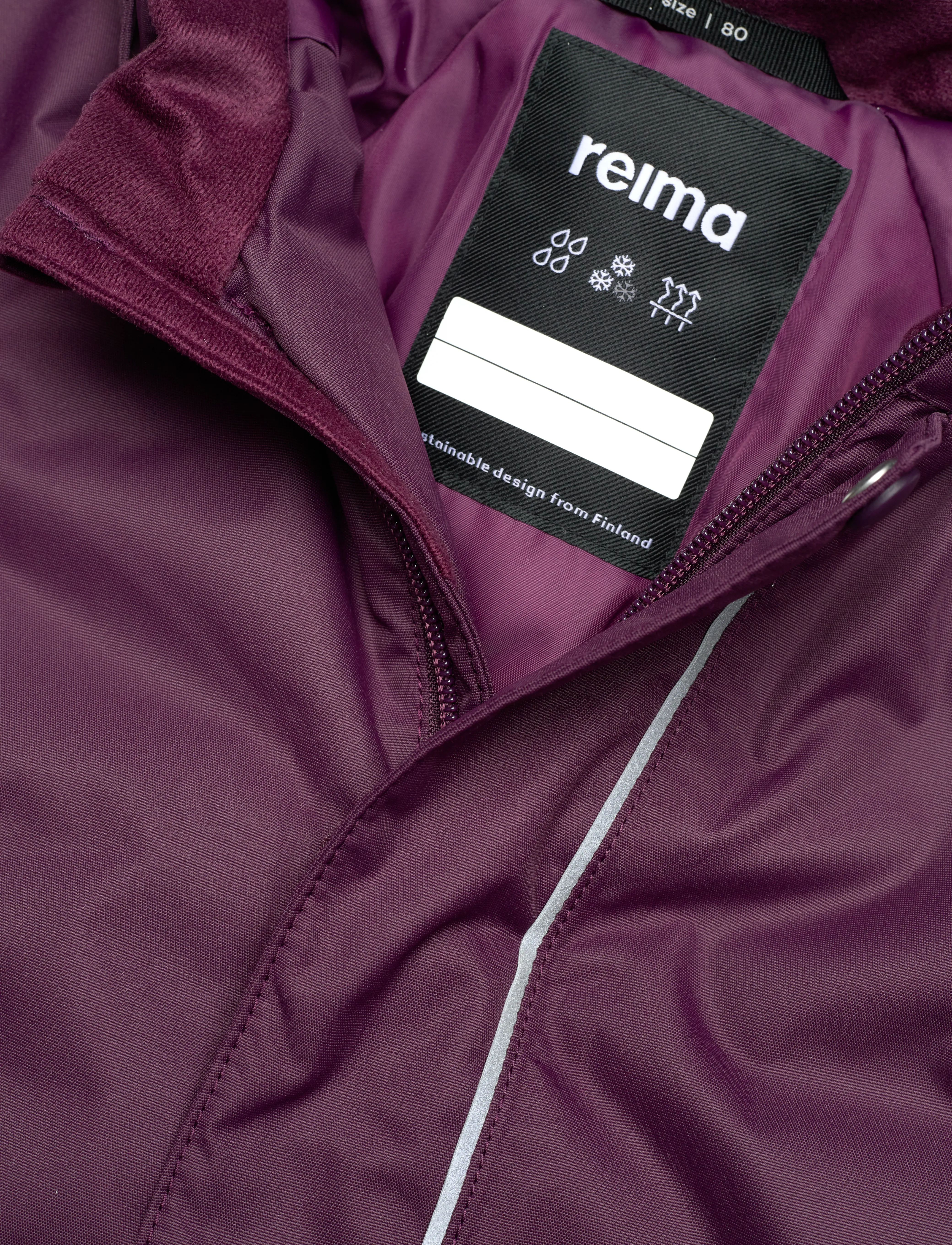 Reima - ReimaTec winter overall, Puhuri - sport - deep purple - 3