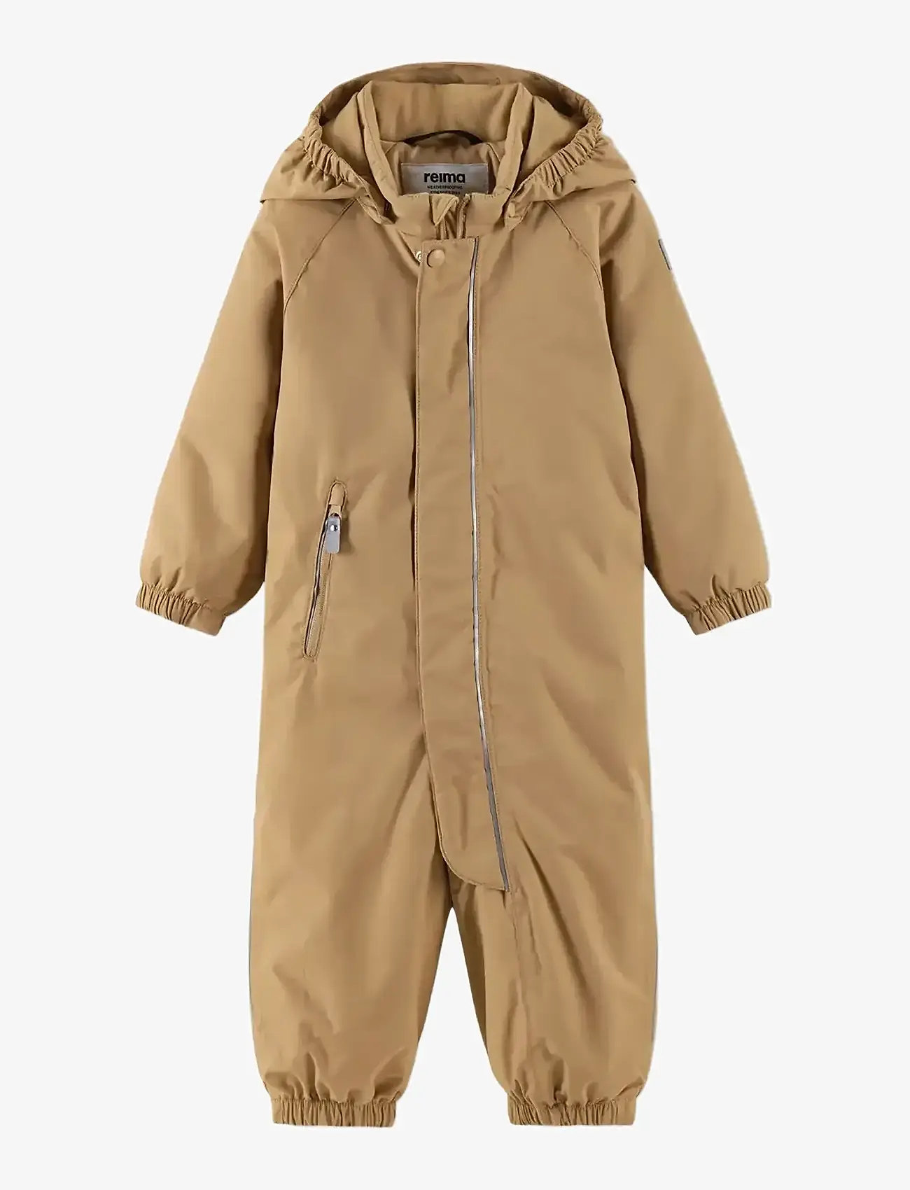 Reima - Reimatec winter overall, Puhuri - vinteroveraller - peanut brown - 0
