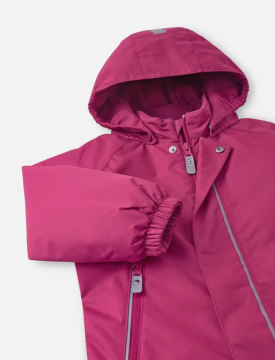 Reima - ReimaTec winter overall, Puhuri - outerwear - rosy berry - 3