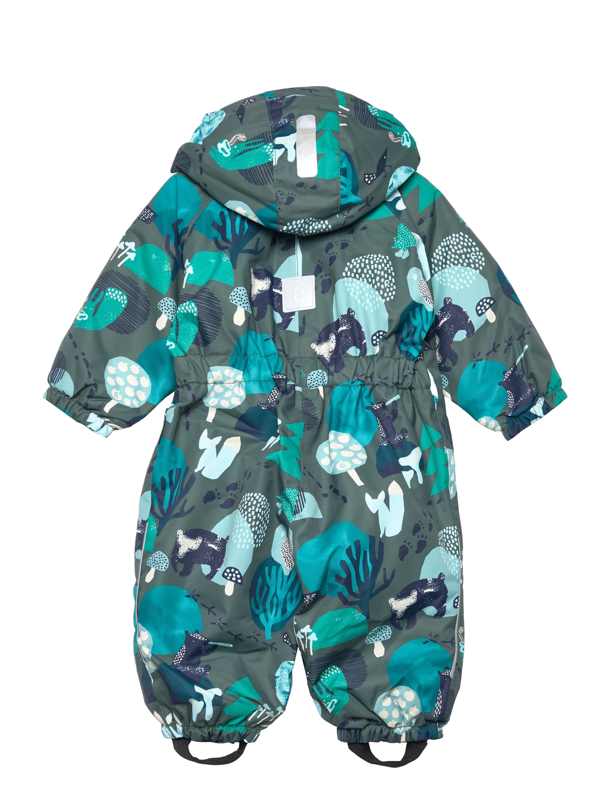 Reima - ReimaTec winter overall, Puhuri - vinteroveraller - thyme green - 2