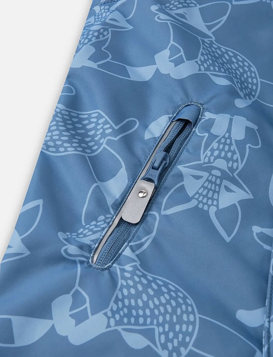 Reima - Reimatec winter overall, Puhuri - outdoor - blue ocean - 5