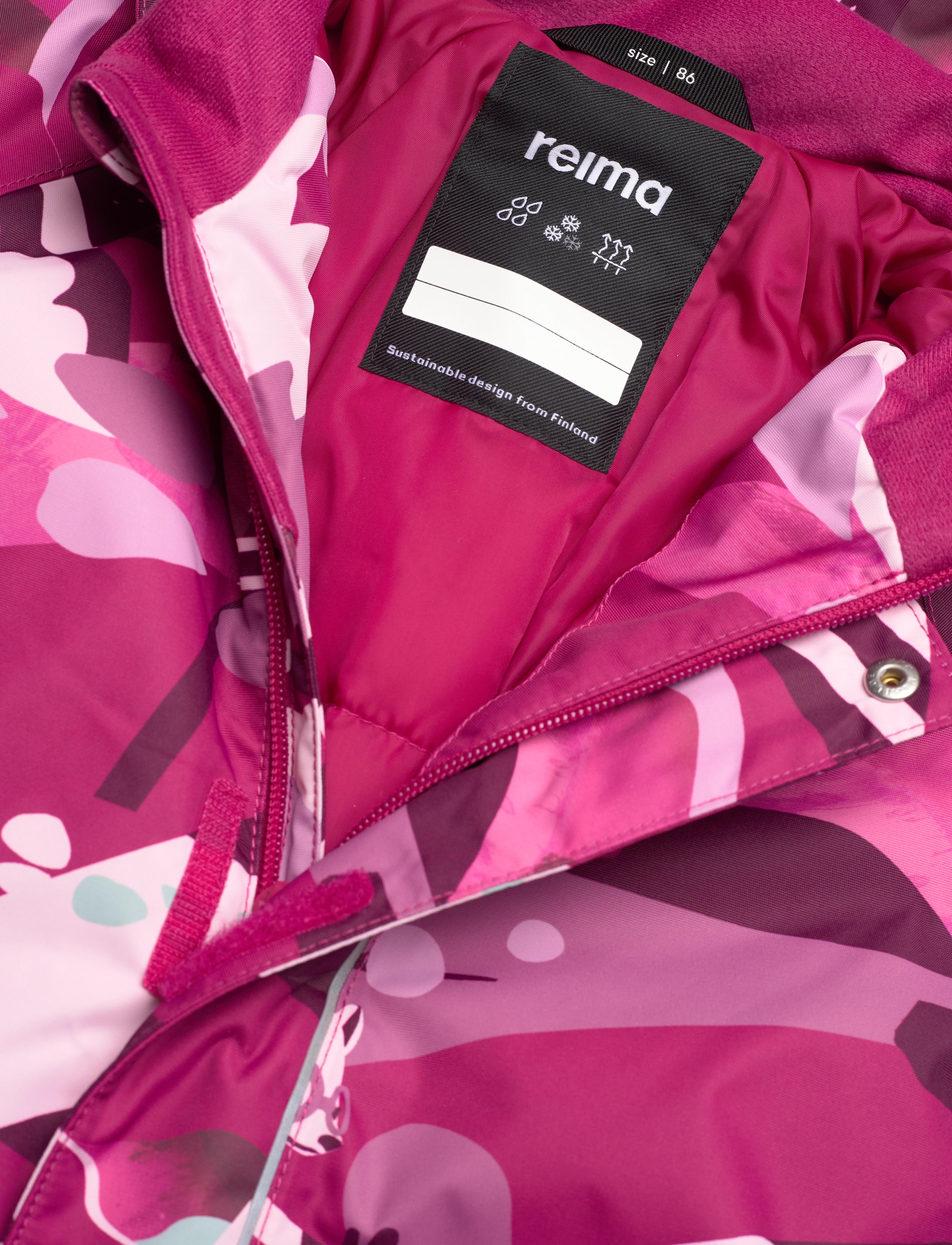 Reima - ReimaTec winter overall, Puhuri - sport - cool burgundy - 2