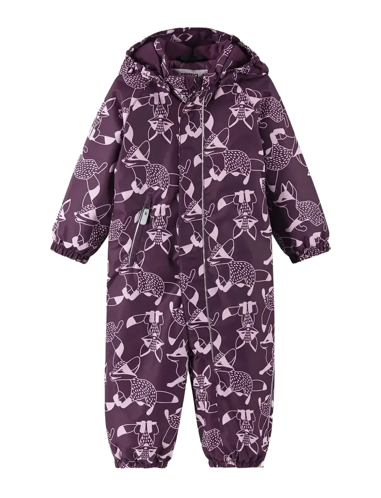 Reima tec Winter Overall, Puhuri, Børn, Flyverdragt, Bordeaux, Str: 98
